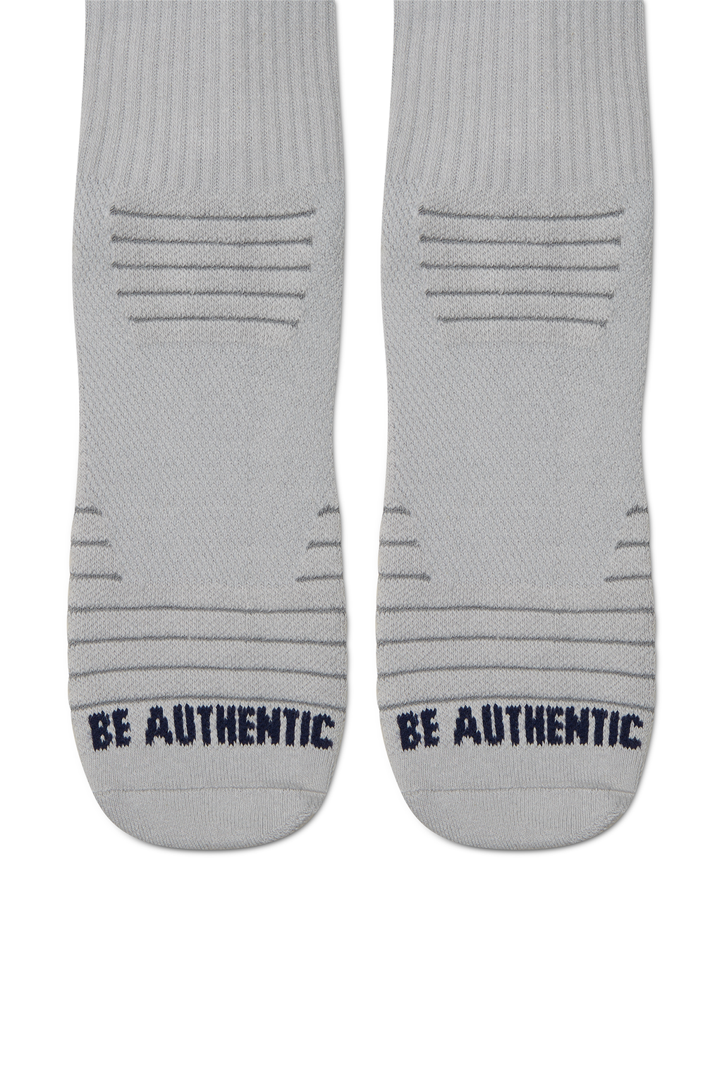 Calf Height Logo Socks Grey