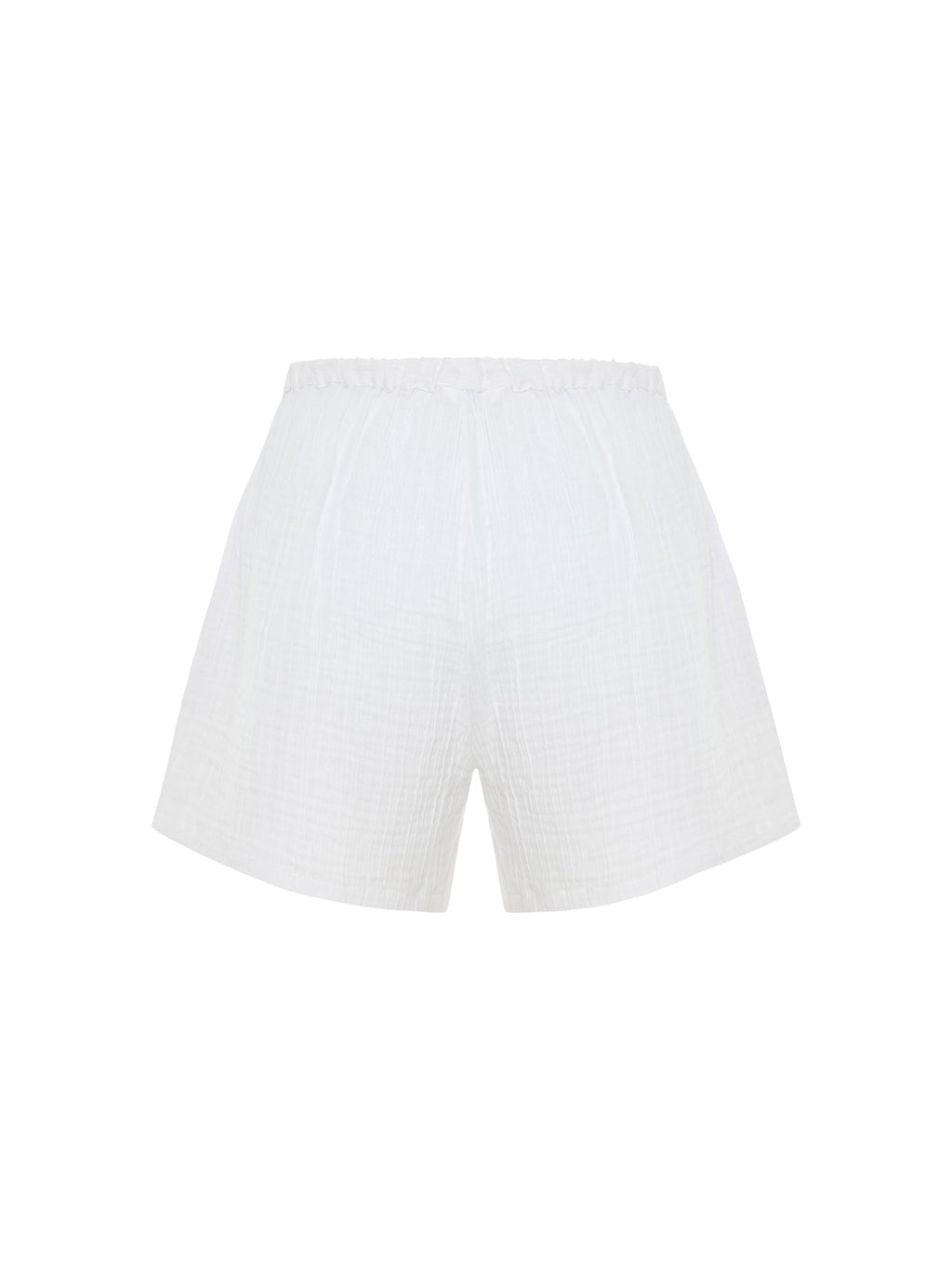 Kaya Drawstring Shorts - White