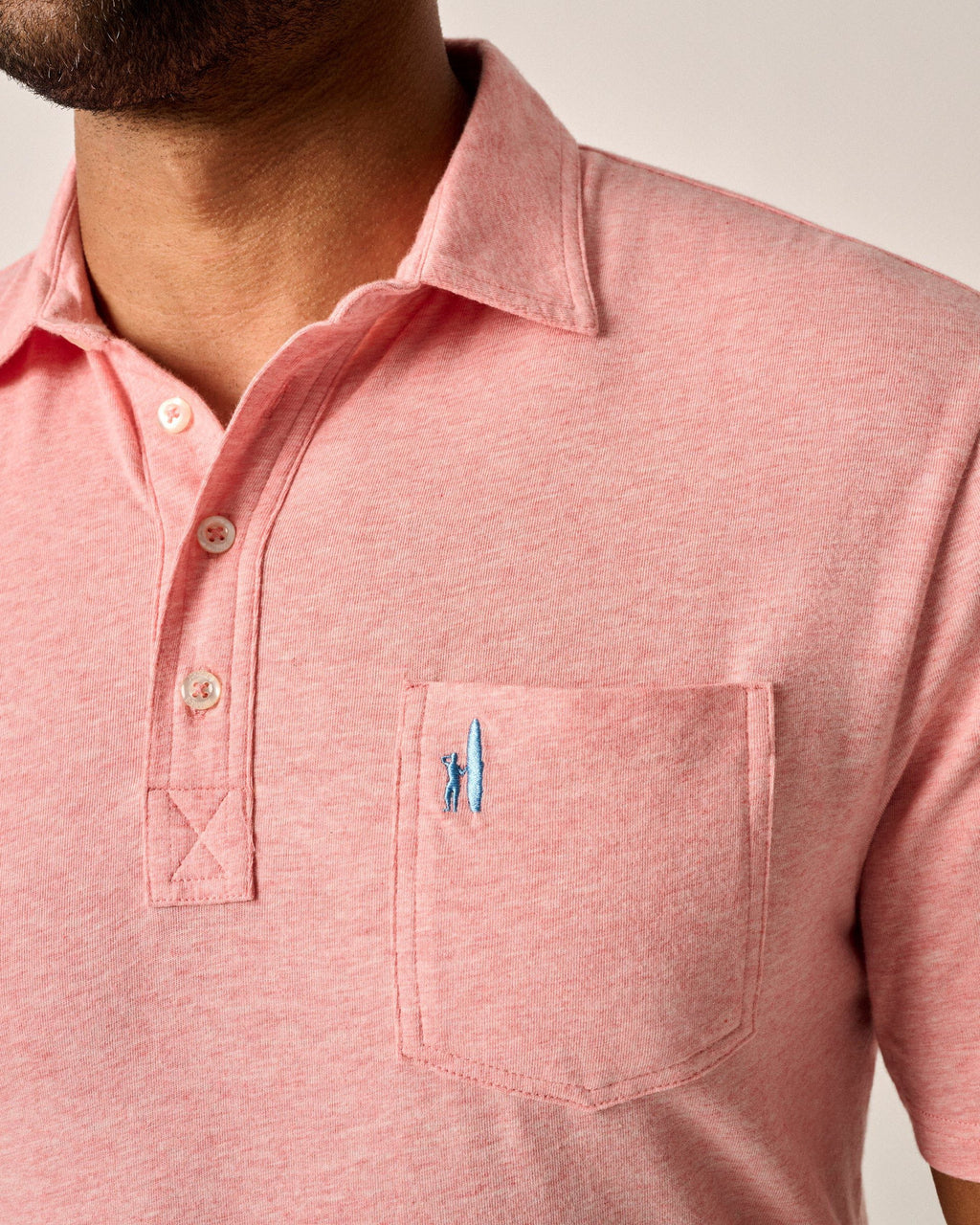 Johnnie-O Original 4-Button Polo - Heathered 2.0