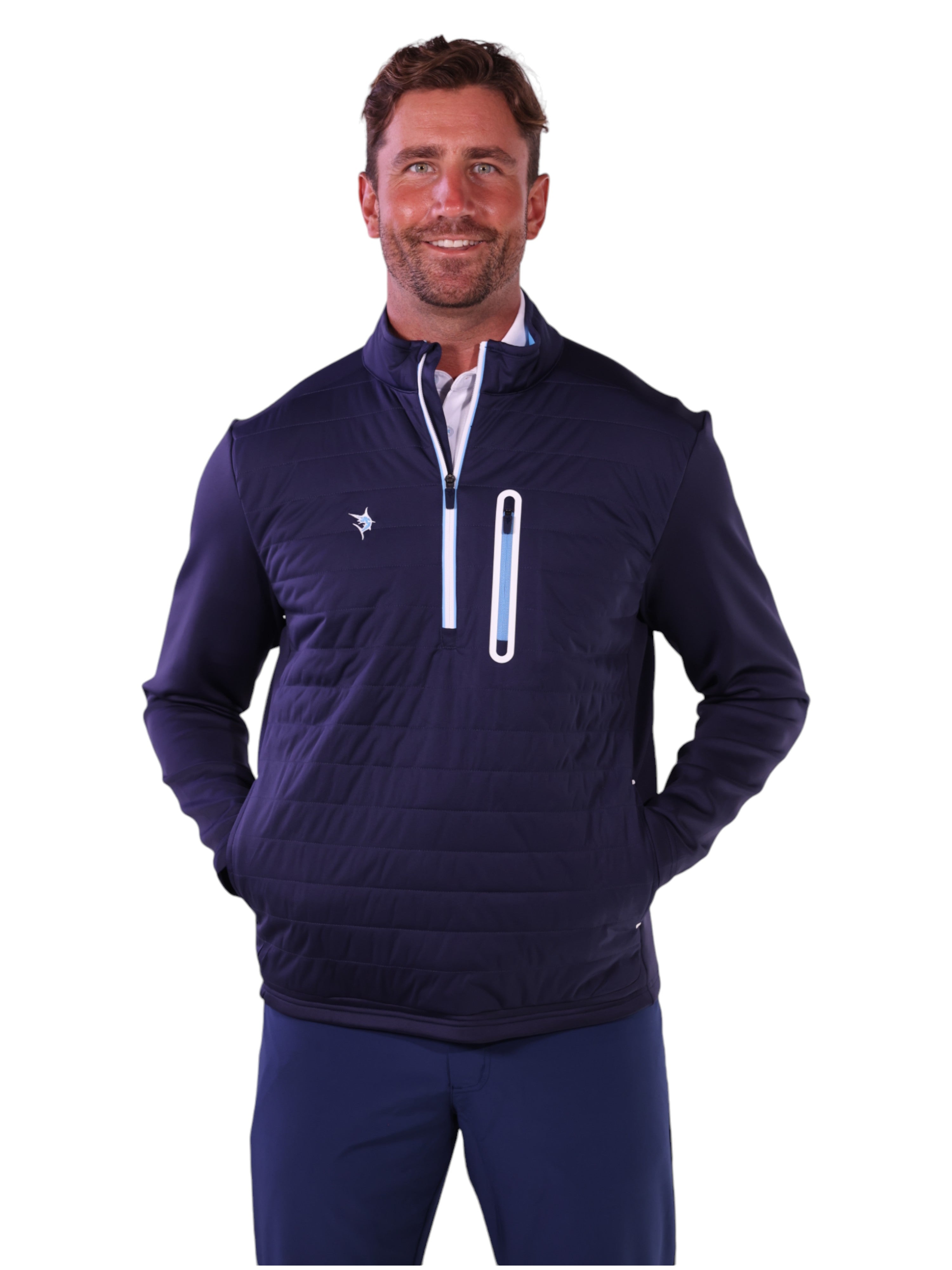 White Water Hampton Pullover, Navy