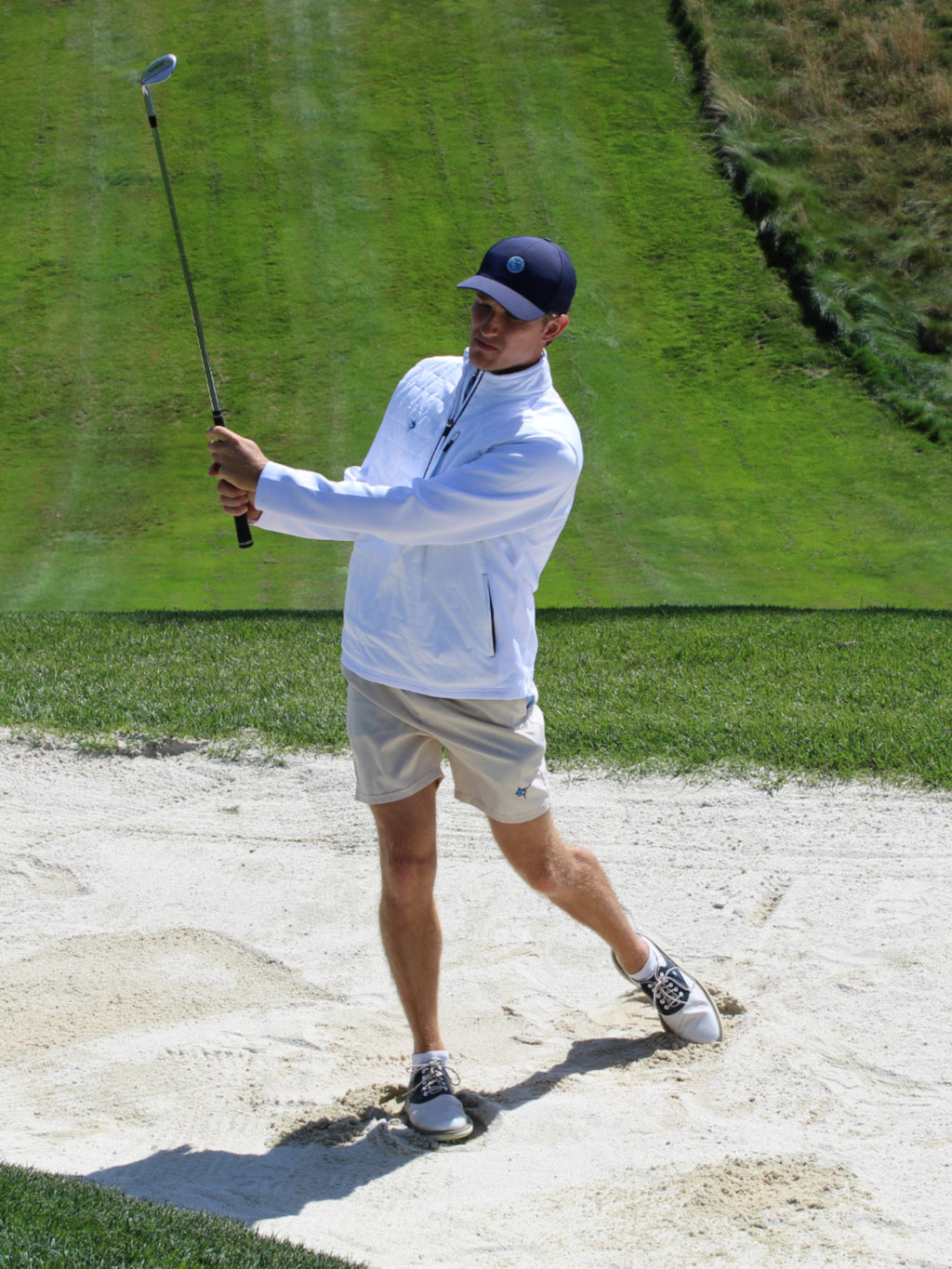 White Water Hampton Pullover, White