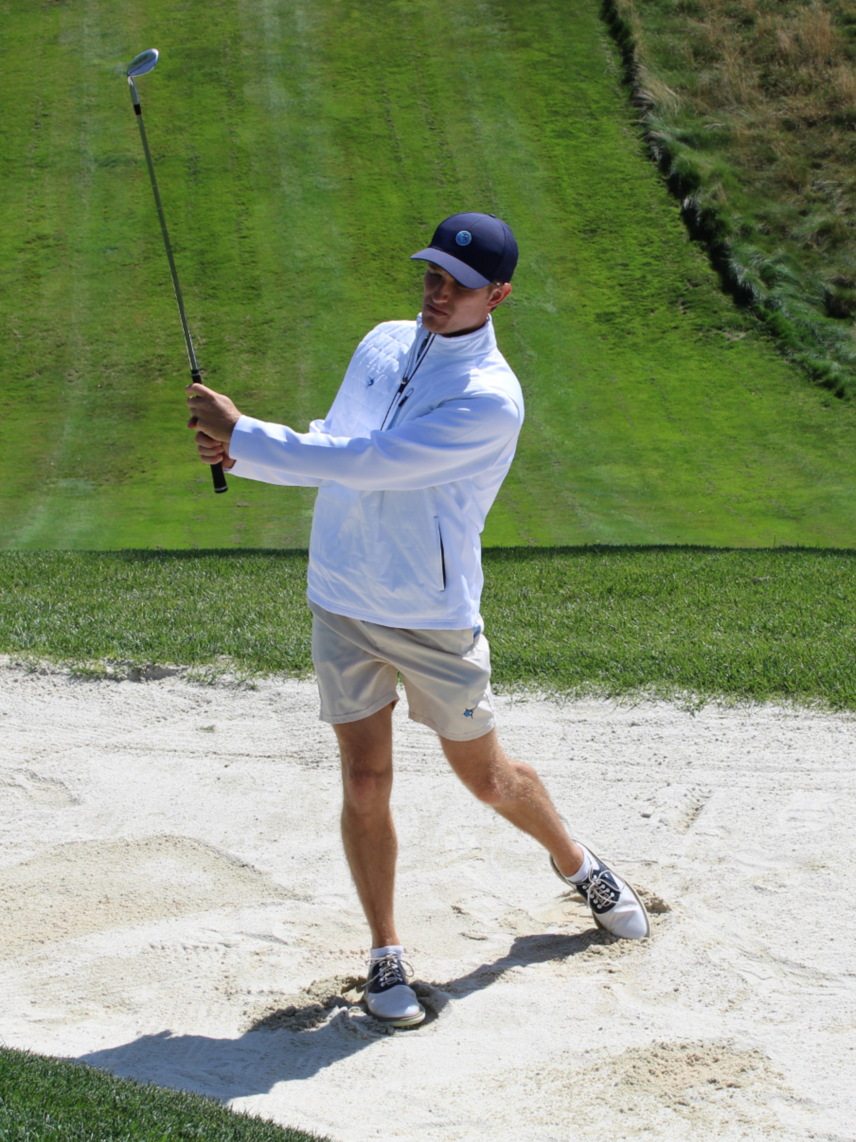 White Water Hampton Pullover, White