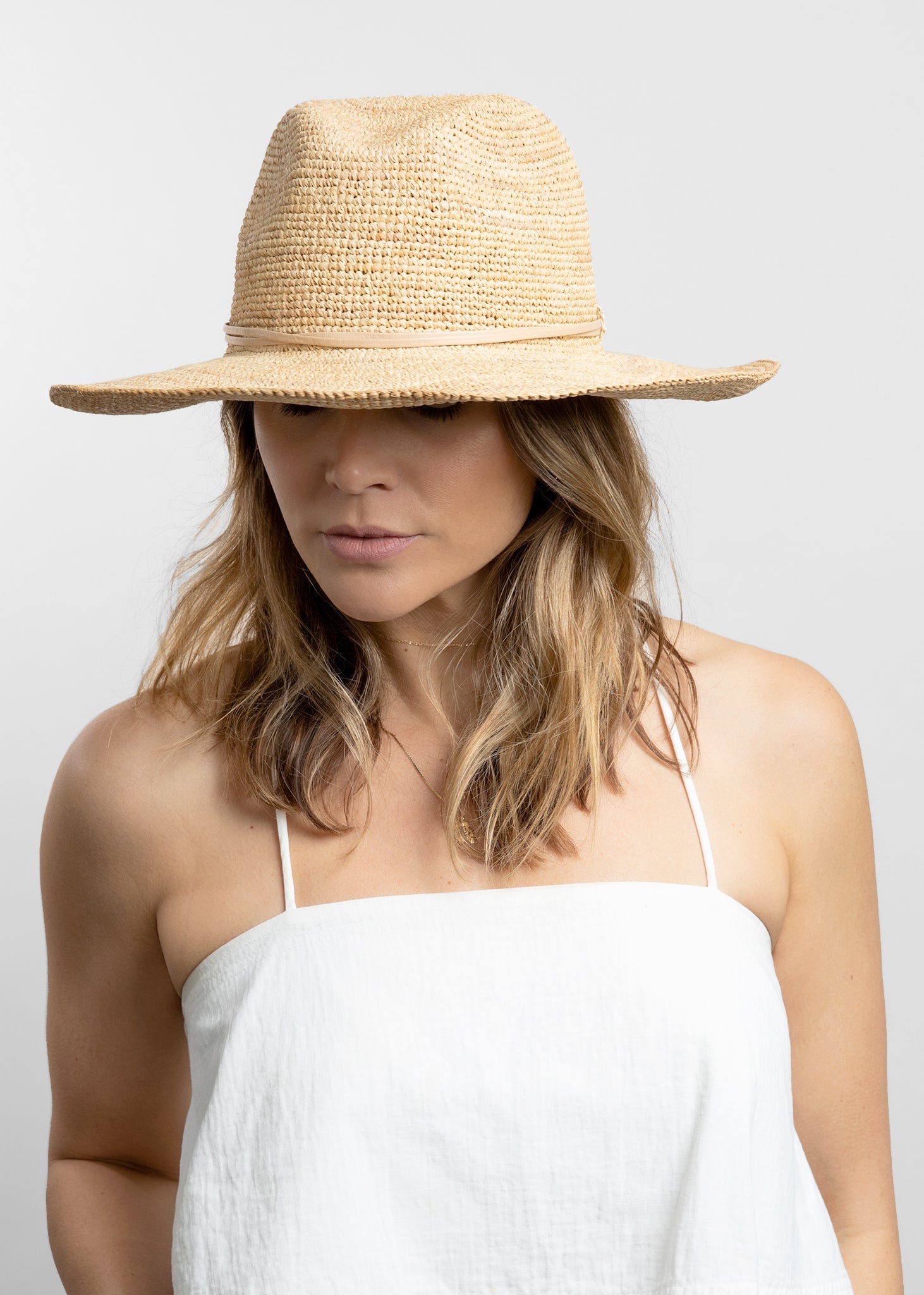 Hat Attack New York Raffia Crochet Continental