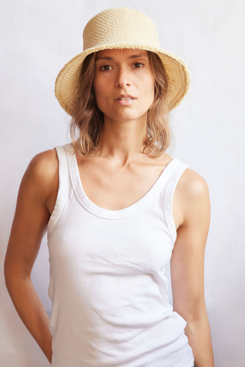 Hat Attack New York Penny Woven Bucket