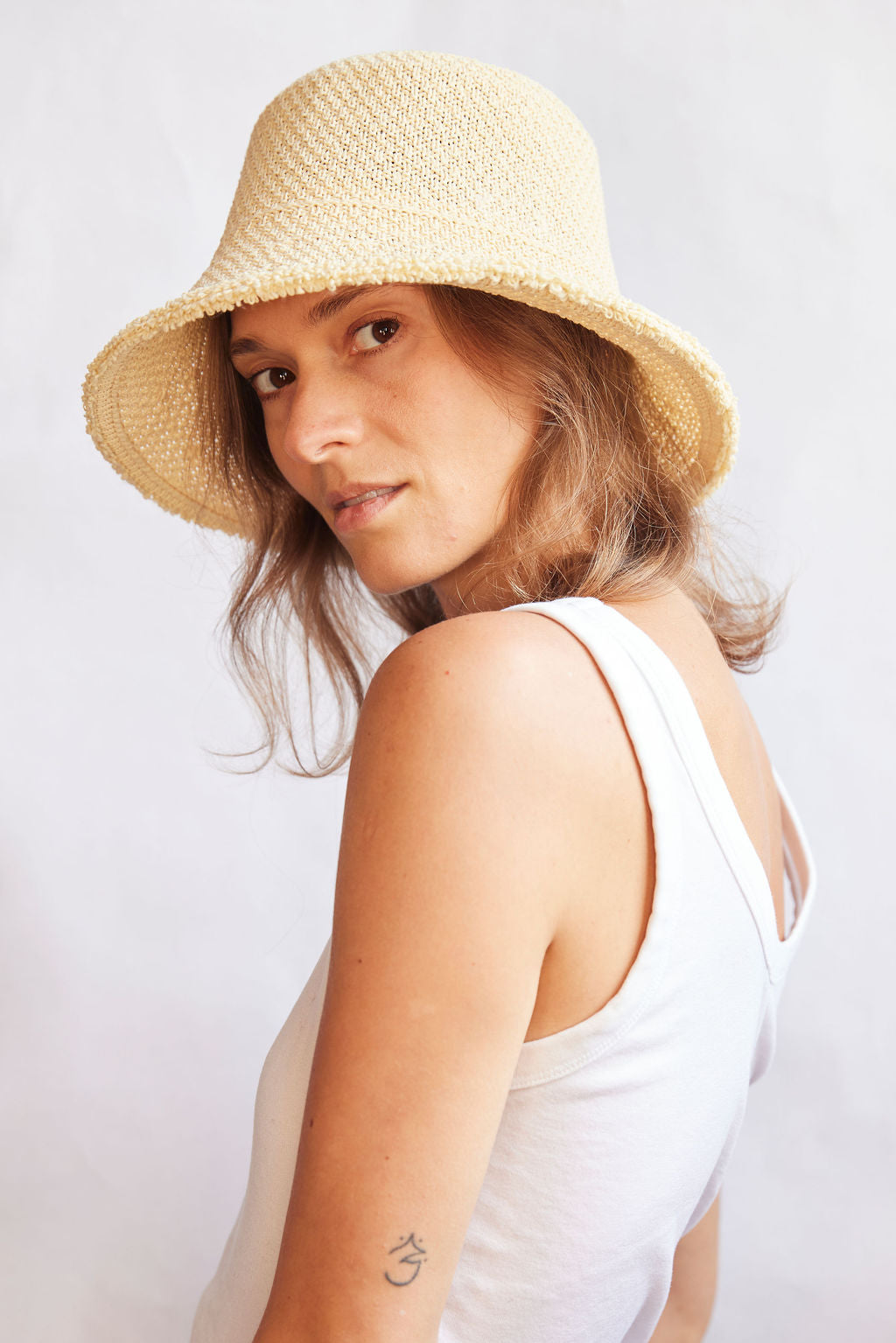Hat Attack New York Penny Woven Bucket