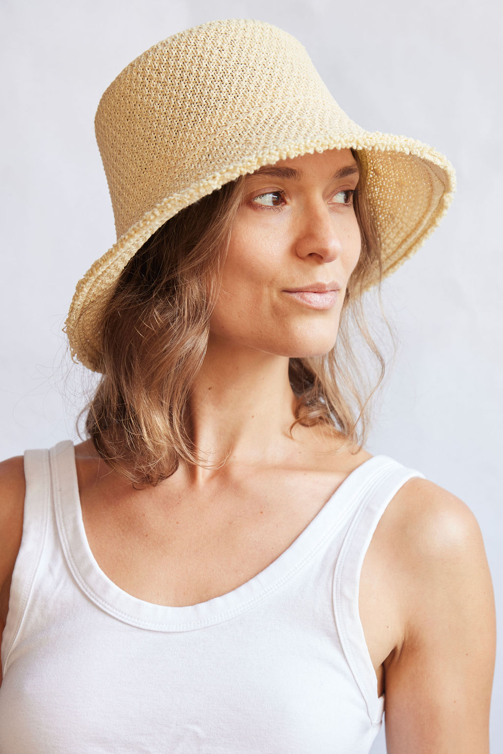 Hat Attack New York Penny Woven Bucket