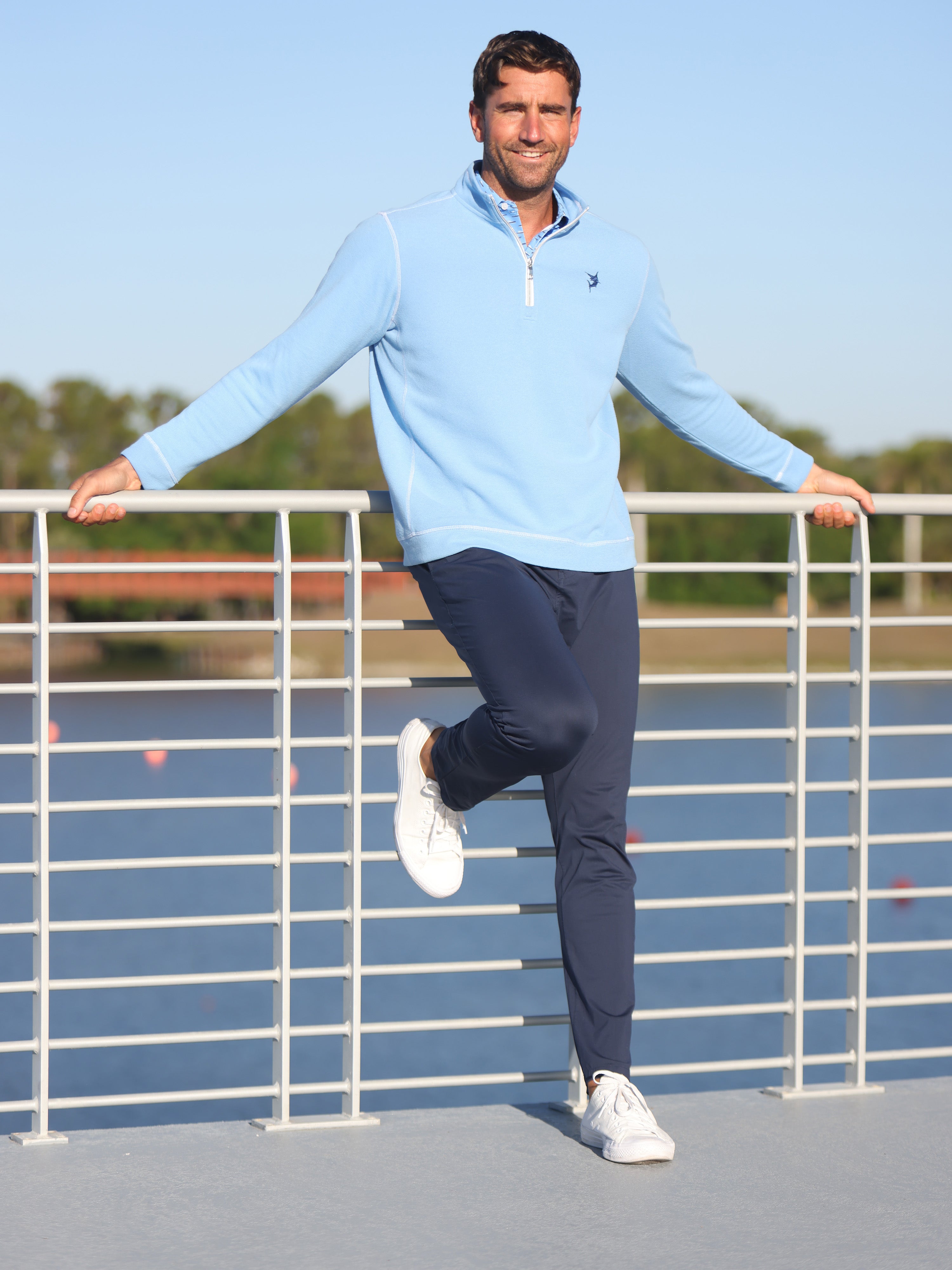 White Water Seaport Pants, Navy