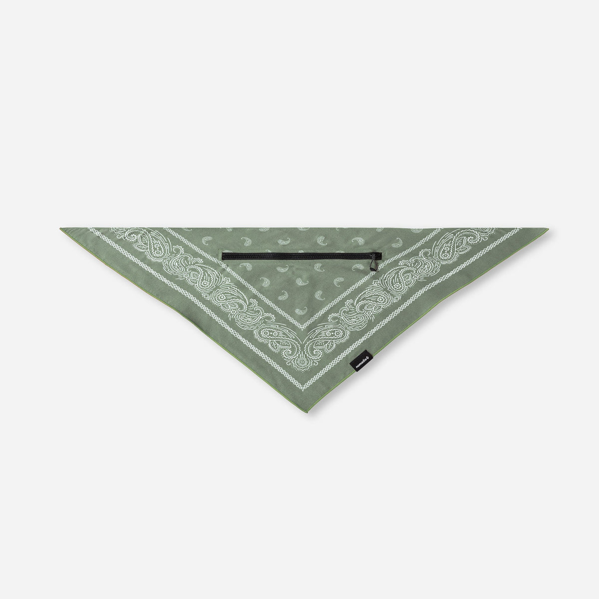 Ice Bandana Towel: Paisley Forest Green