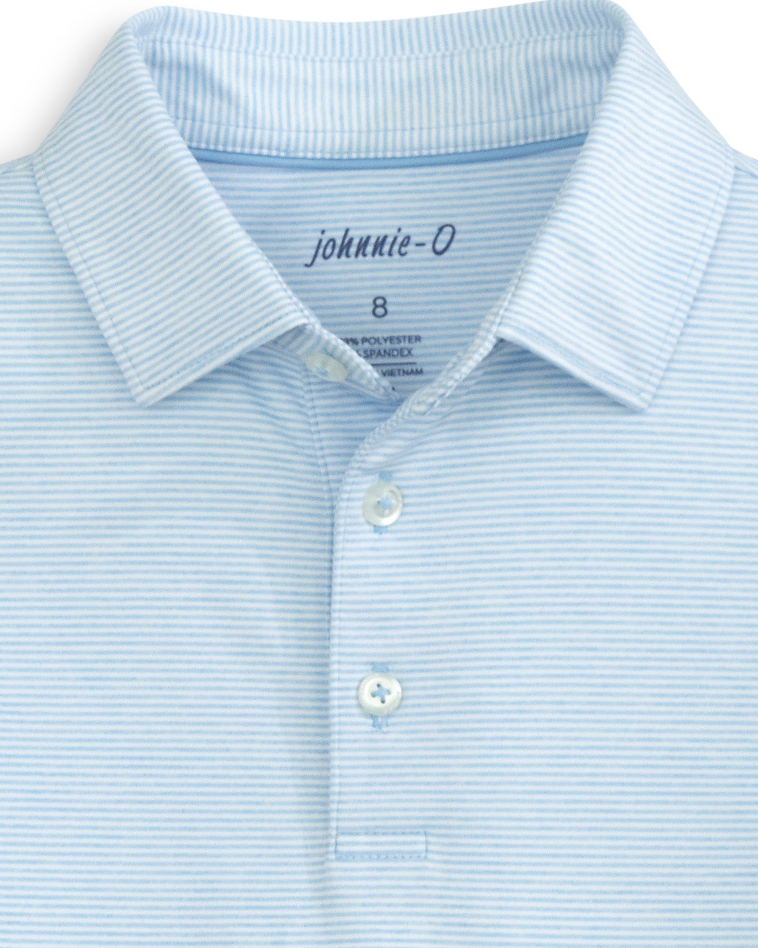 Johnnie-O Performance Jersey Jr. Polo - Lyndonn Stripe