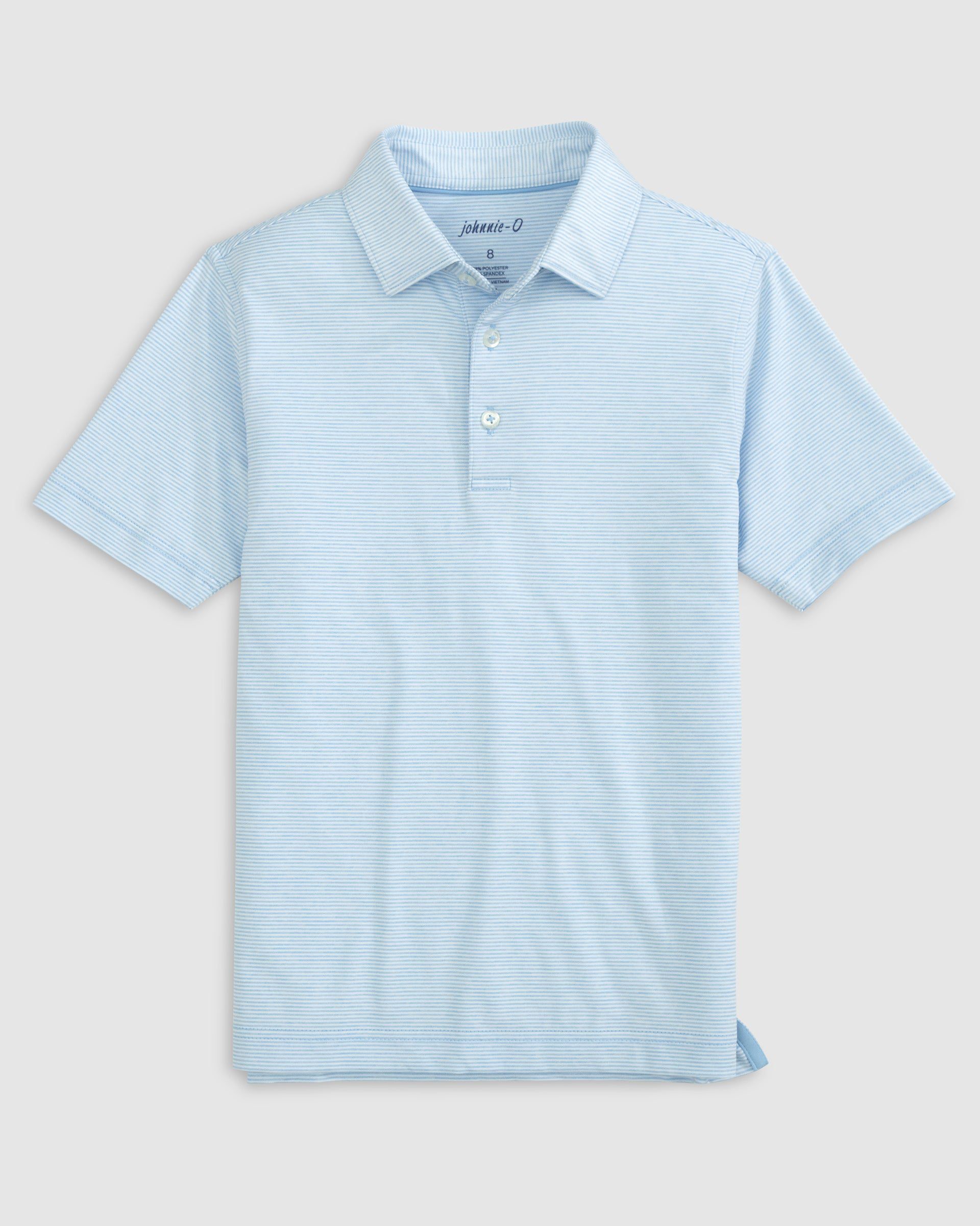 Johnnie-O Performance Jersey Jr. Polo - Lyndonn Stripe