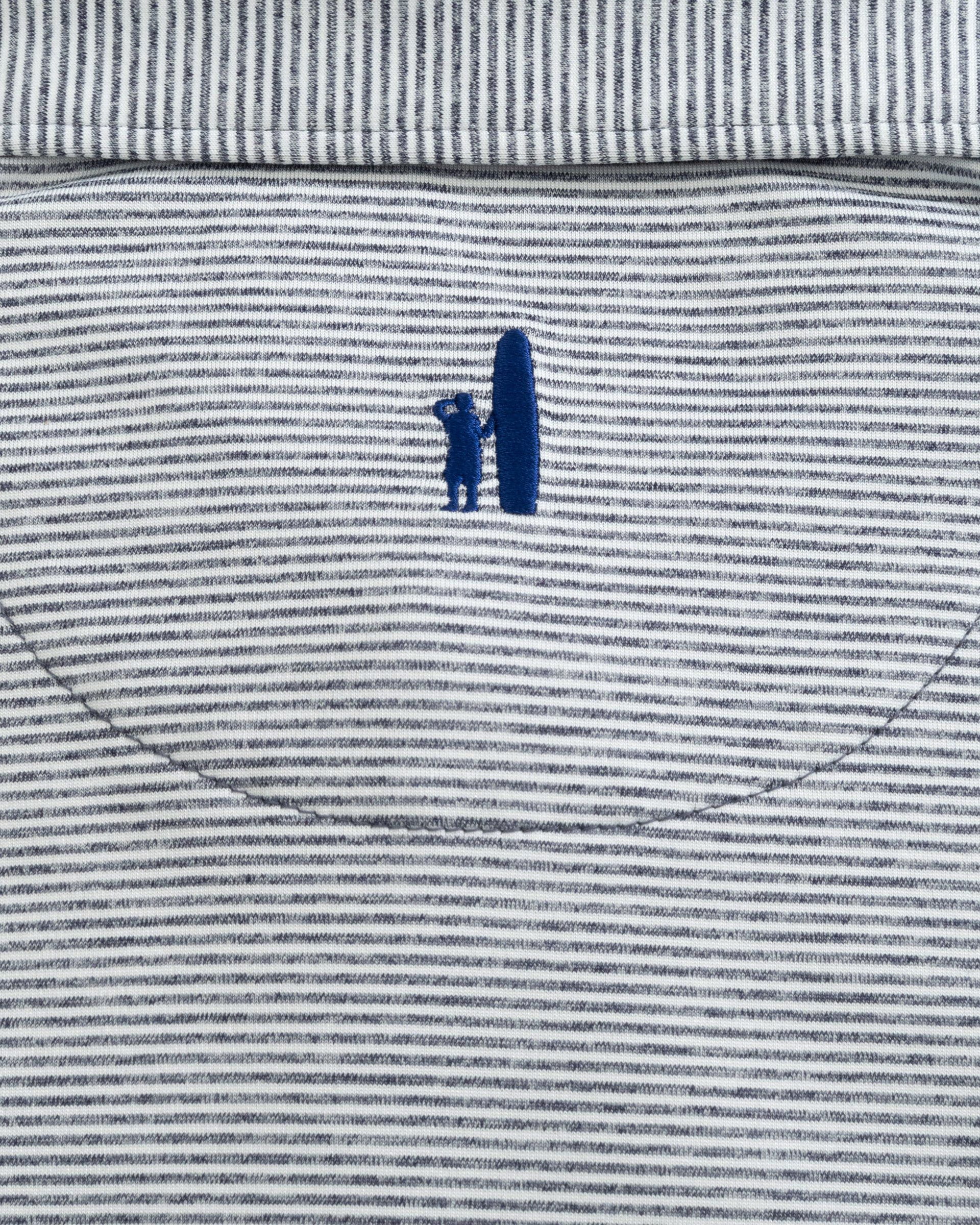 Johnnie-O Performance Jersey Jr. Polo - Lyndonn Stripe