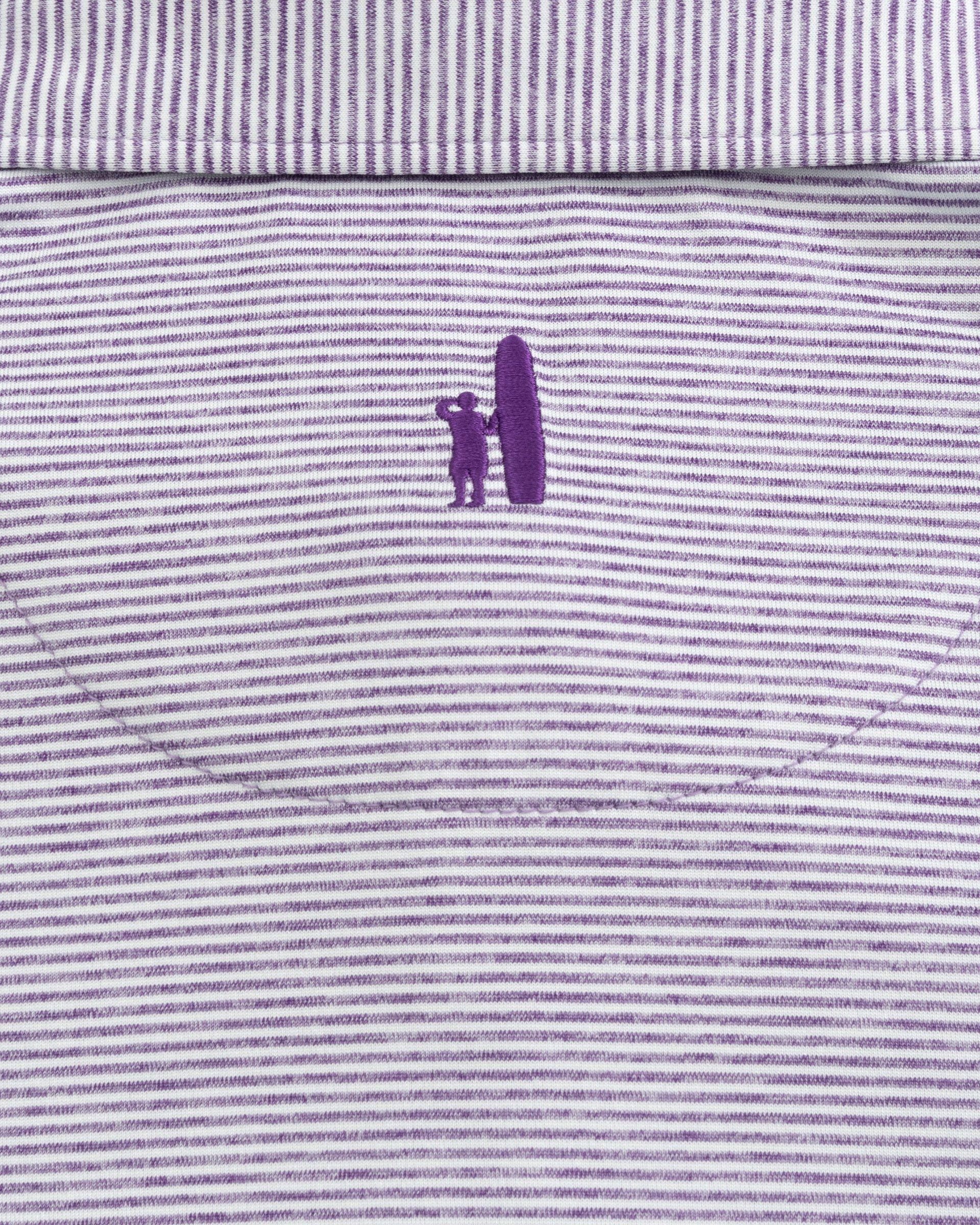 Johnnie-O Performance Jersey Jr. Polo - Lyndonn Stripe