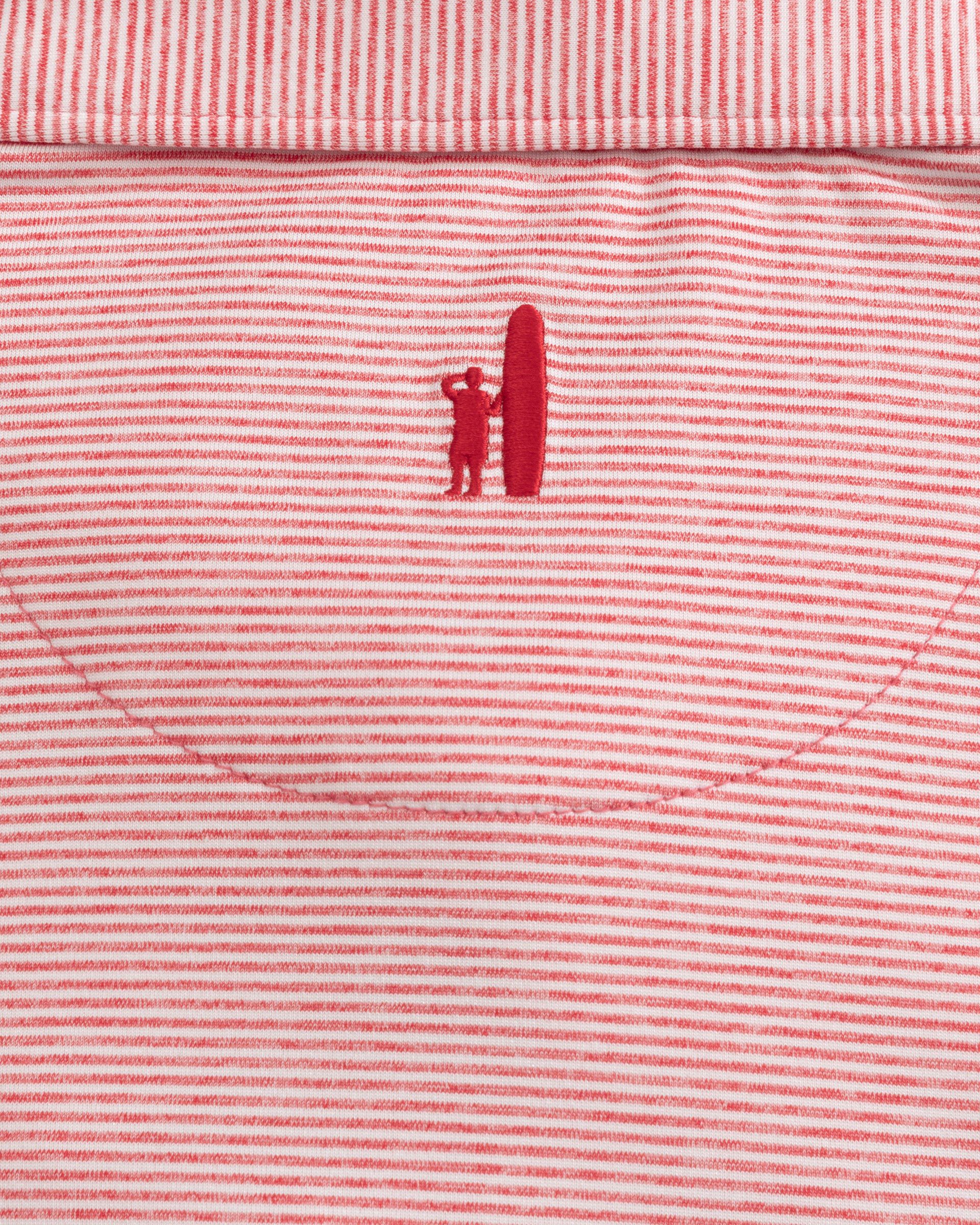 Johnnie-O Performance Jersey Jr. Polo - Lyndonn Stripe