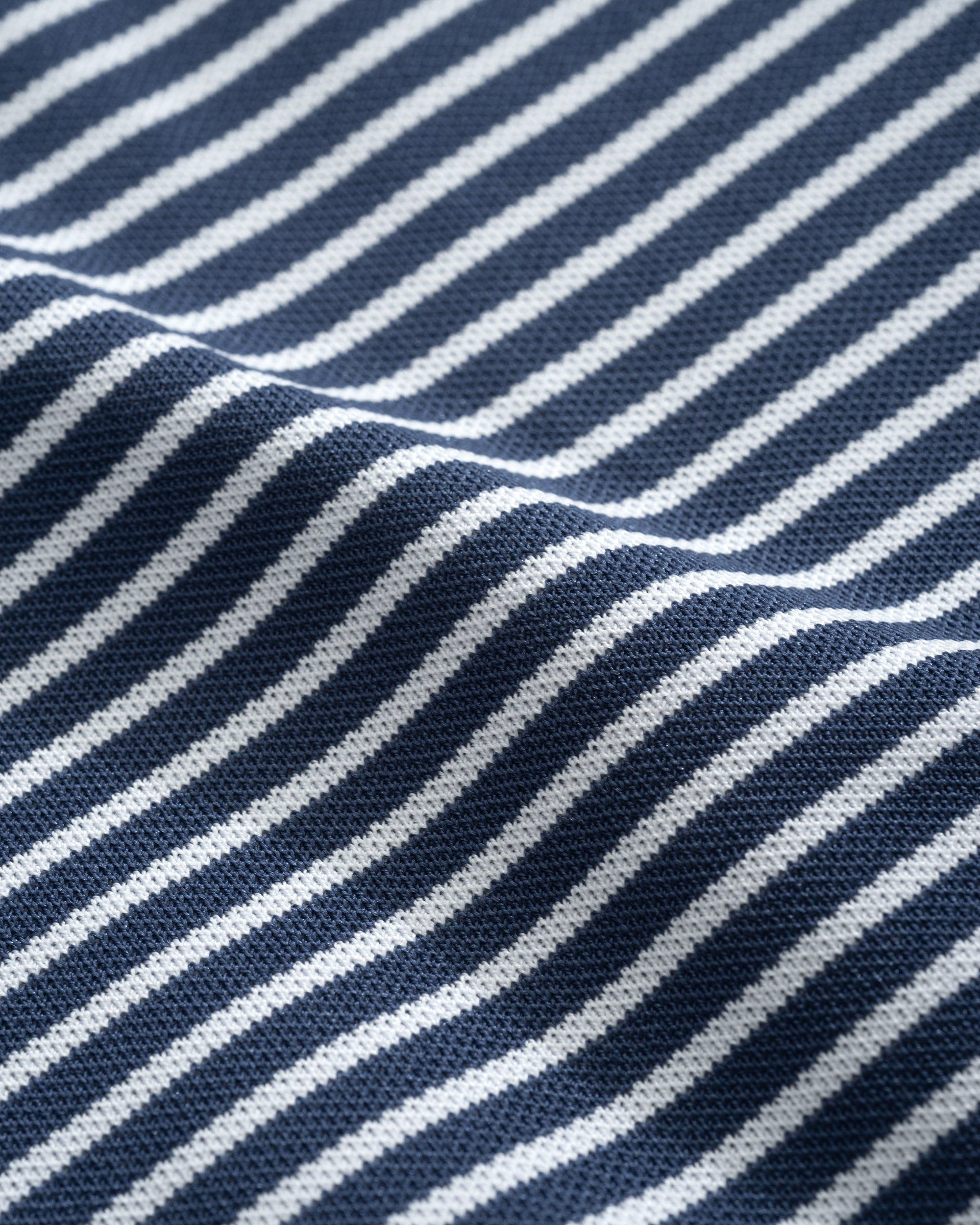 Johnnie-O Performance Mesh Jr. Polo - Hunter Stripe