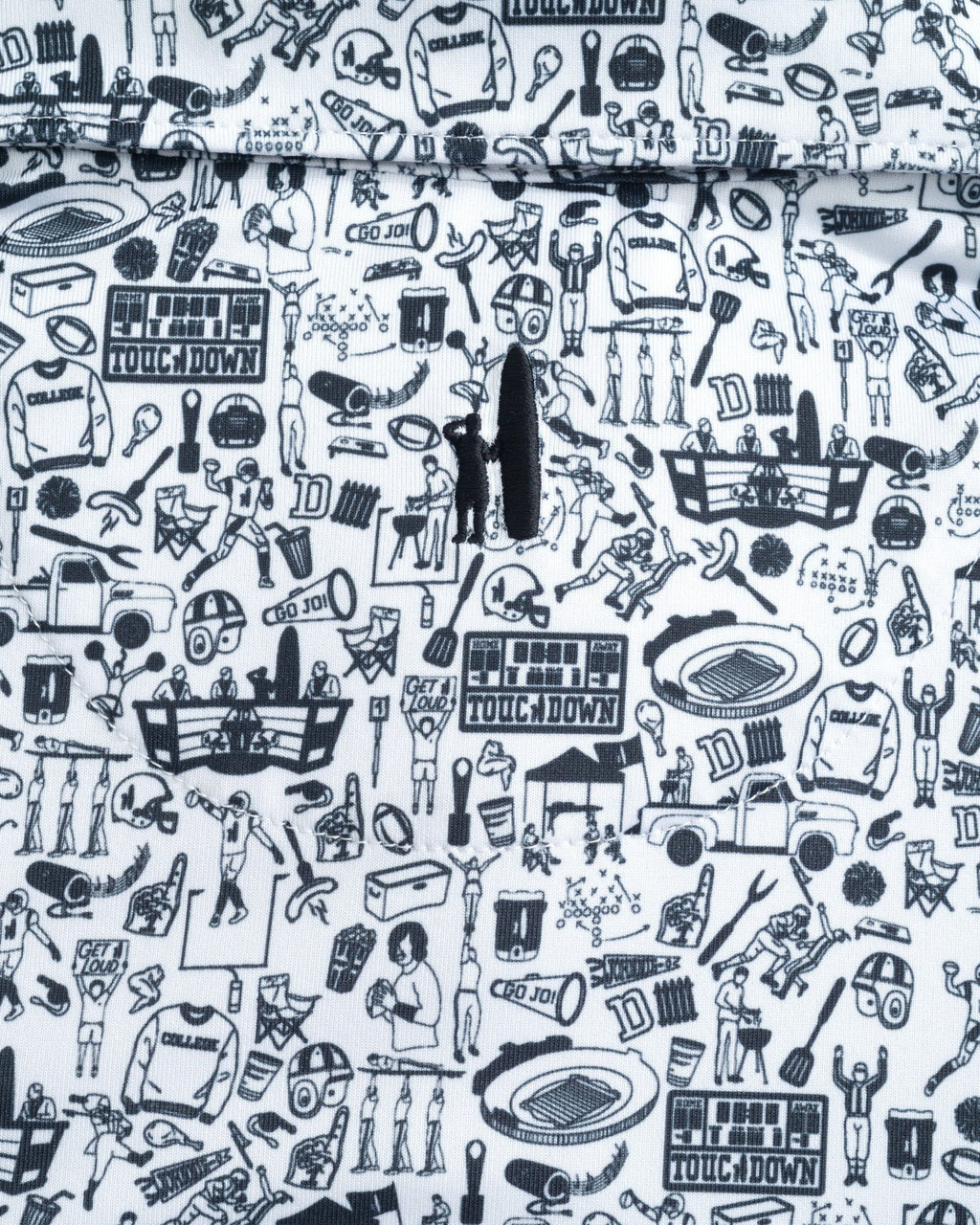 Johnnie-O Performance Jersey Jr. Polo - Tailgater 2.0 Print