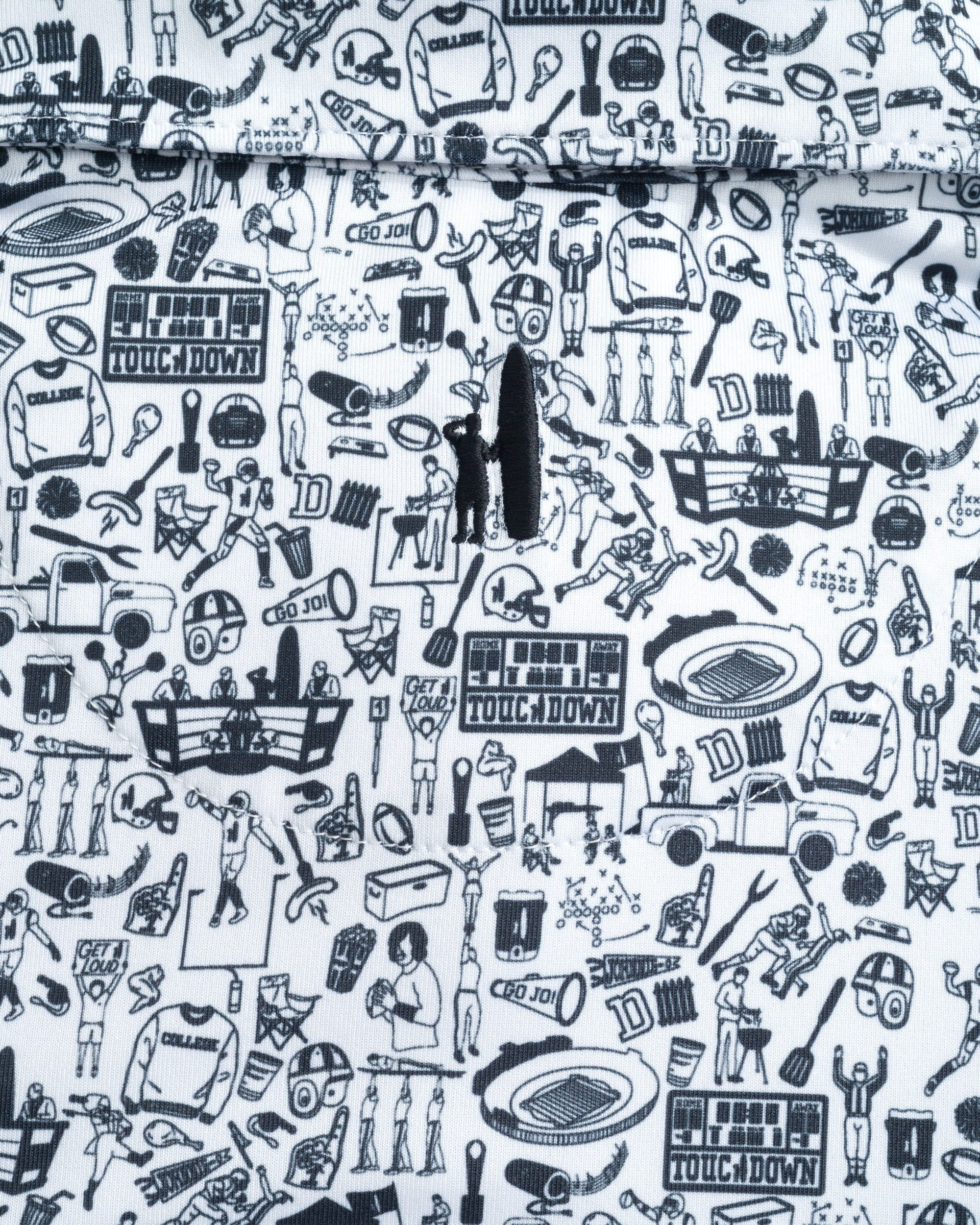 Johnnie-O Performance Jersey Jr. Polo - Tailgater 2.0 Print