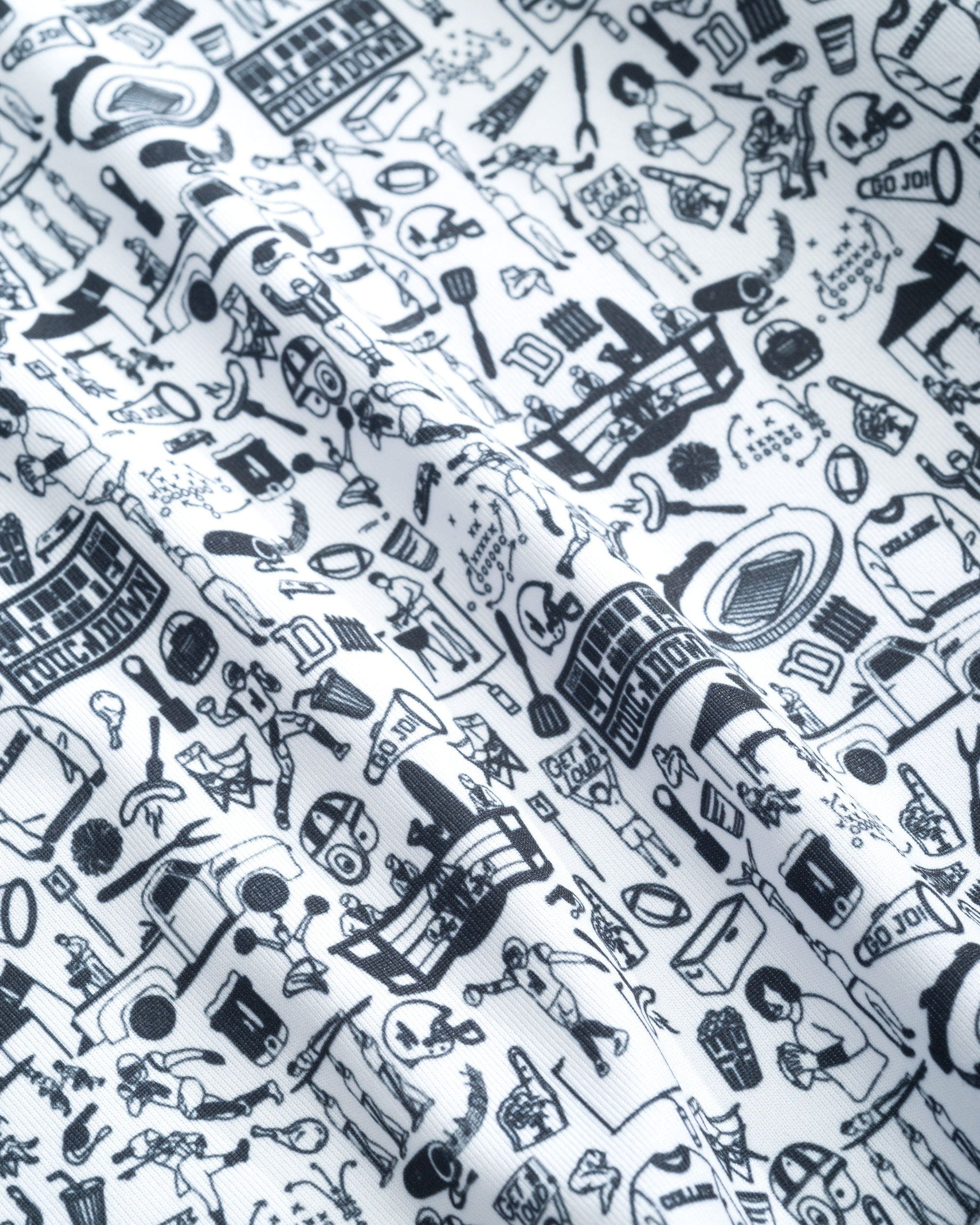 Johnnie-O Performance Jersey Jr. Polo - Tailgater 2.0 Print