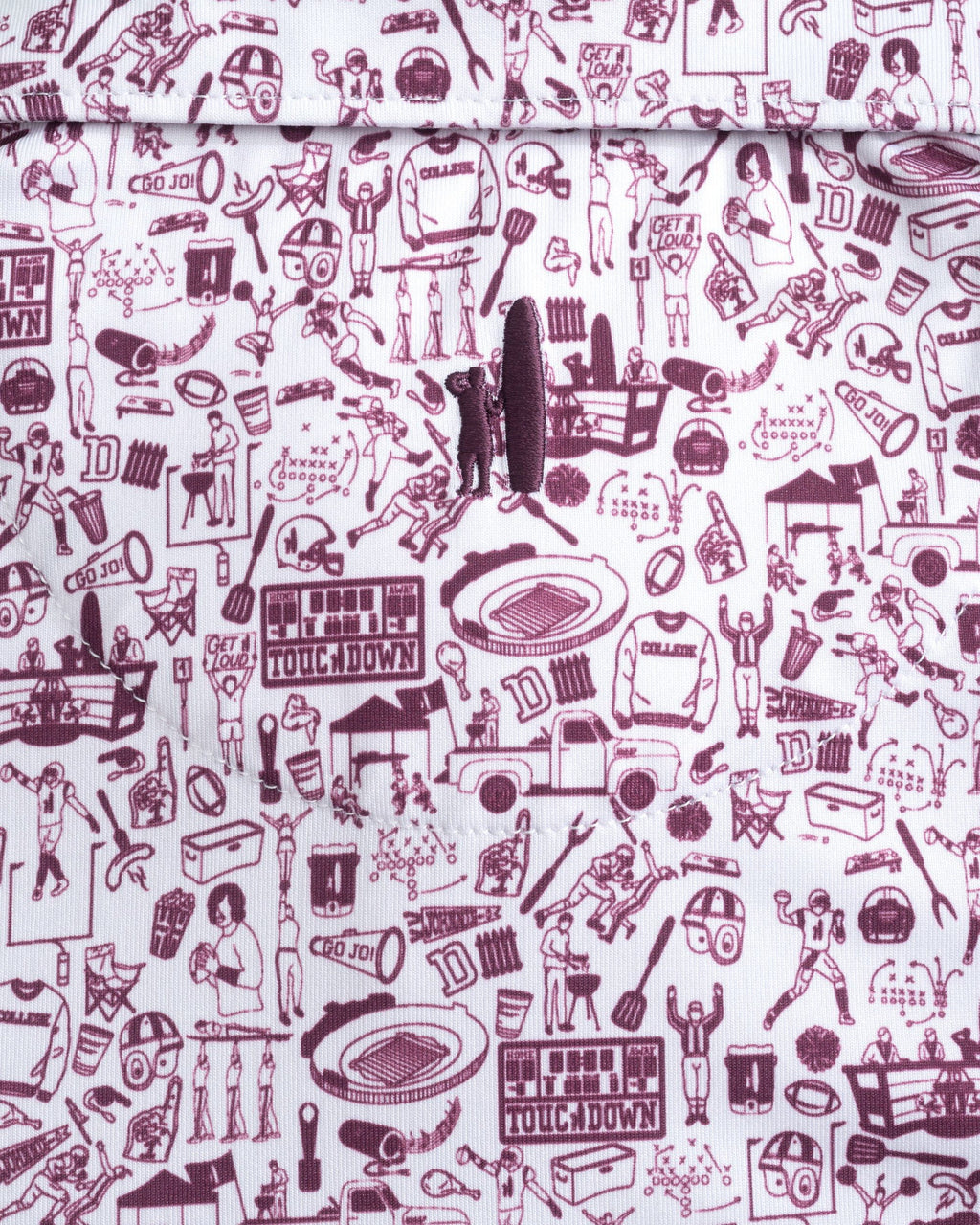 Johnnie-O Performance Jersey Jr. Polo - Tailgater 2.0 Print