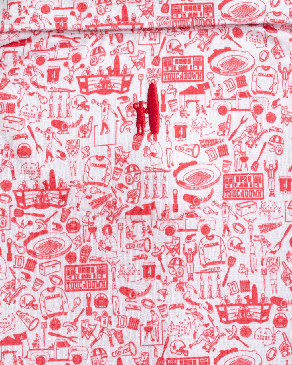 Johnnie-O Performance Jersey Jr. Polo - Tailgater 2.0 Print