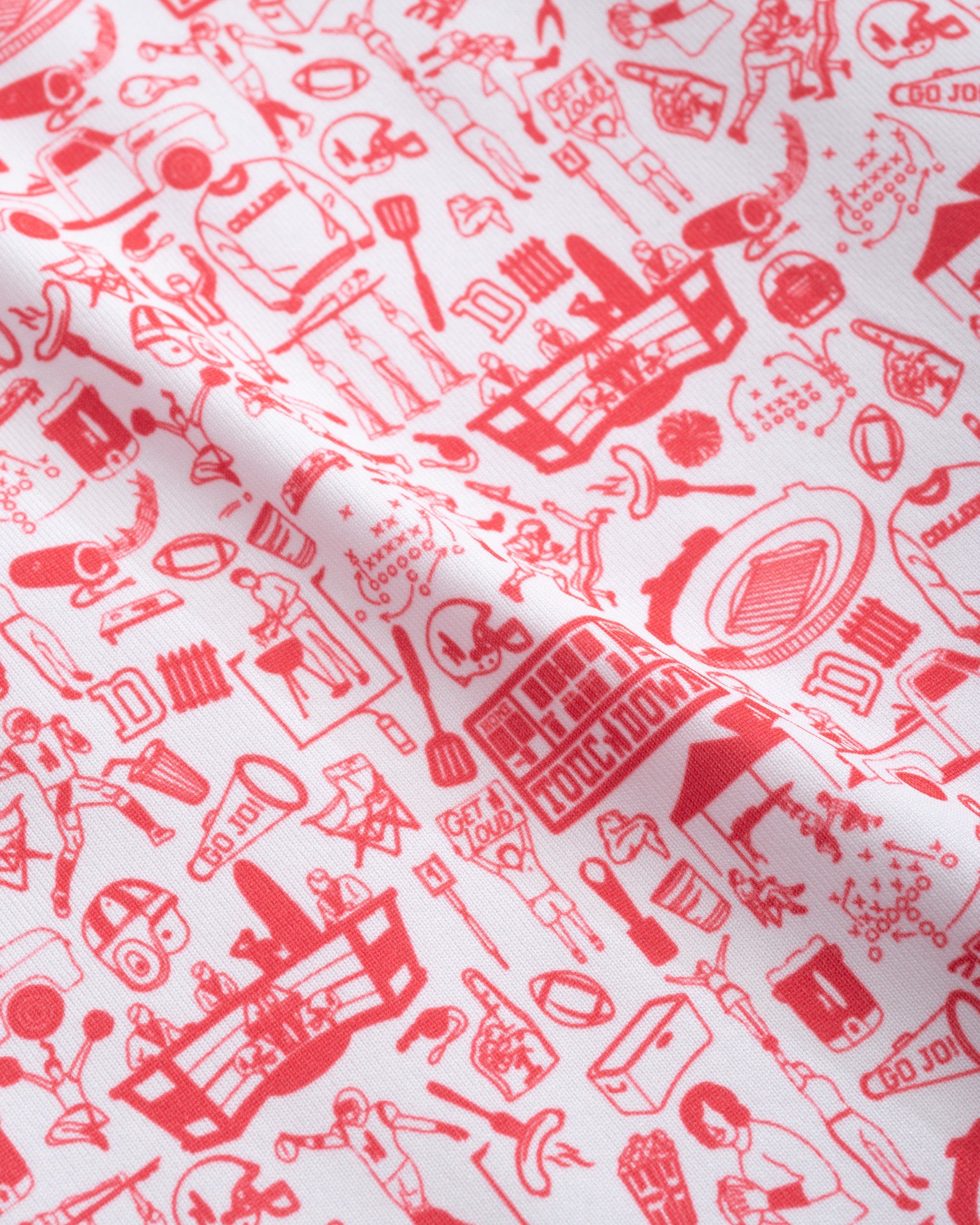 Johnnie-O Performance Jersey Jr. Polo - Tailgater 2.0 Print