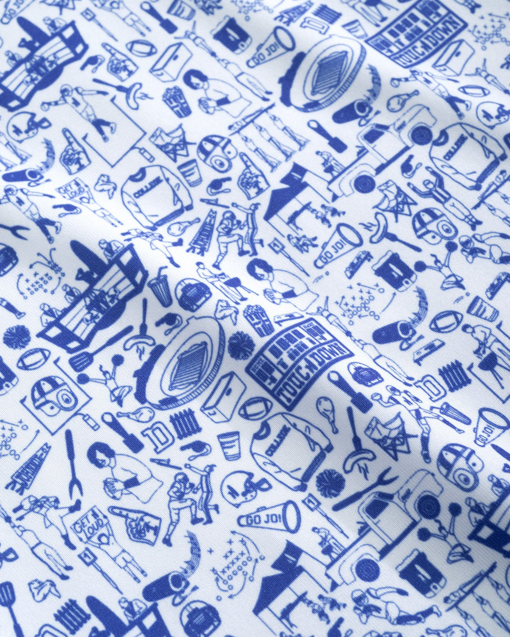 Johnnie-O Performance Jersey Jr. Polo - Tailgater 2.0 Print