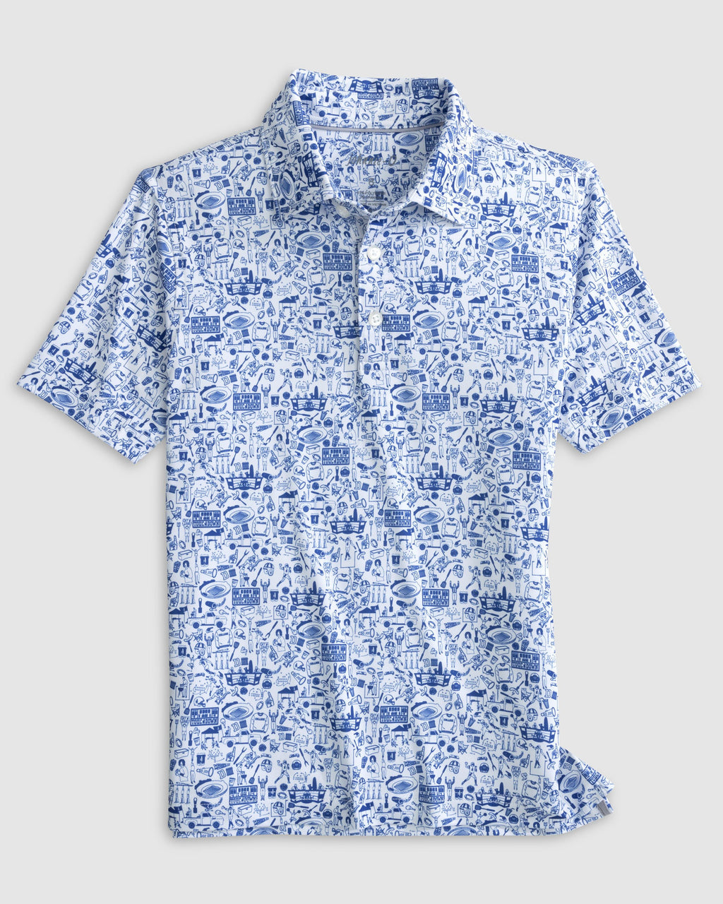 Johnnie-O Performance Jersey Jr. Polo - Tailgater 2.0 Print