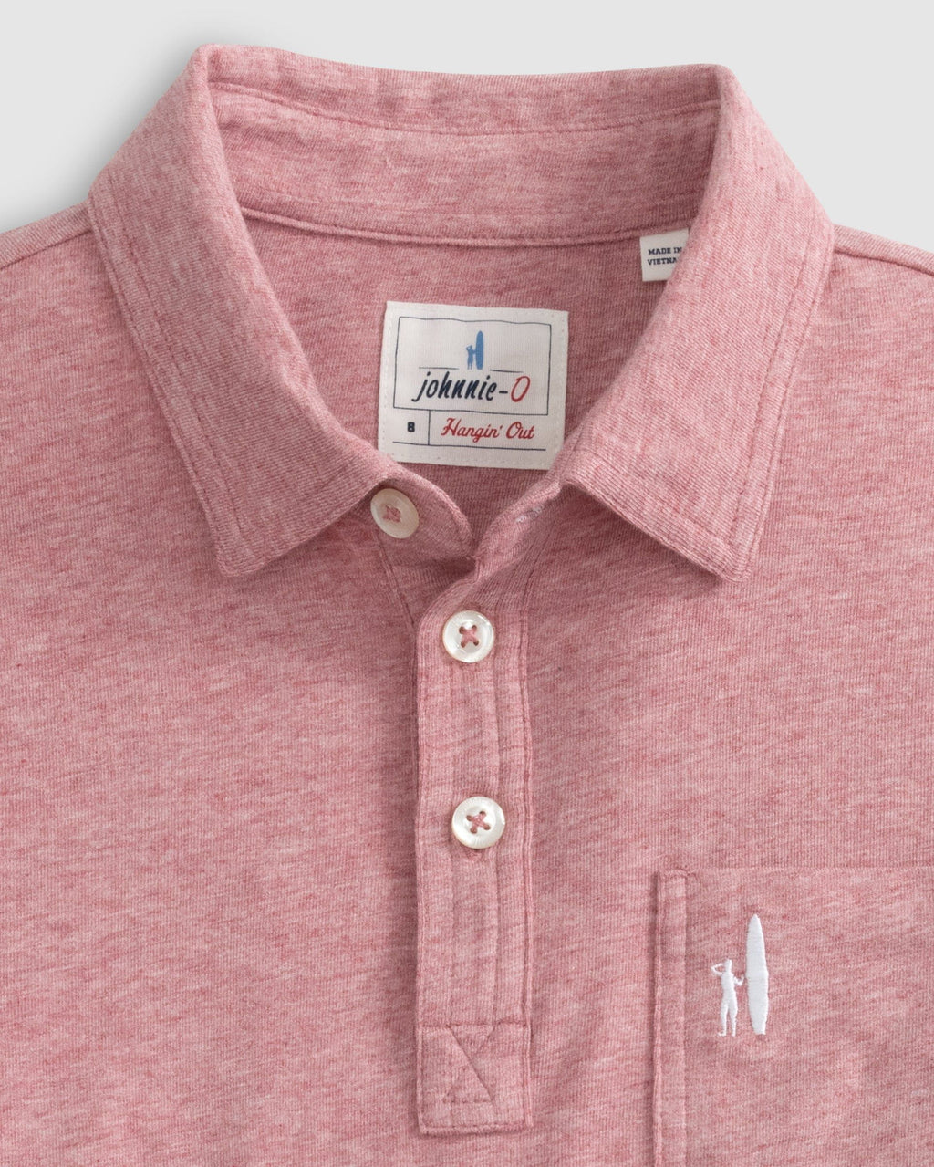 Johnnie-O Original Jr. Polo - Heathered 2.0