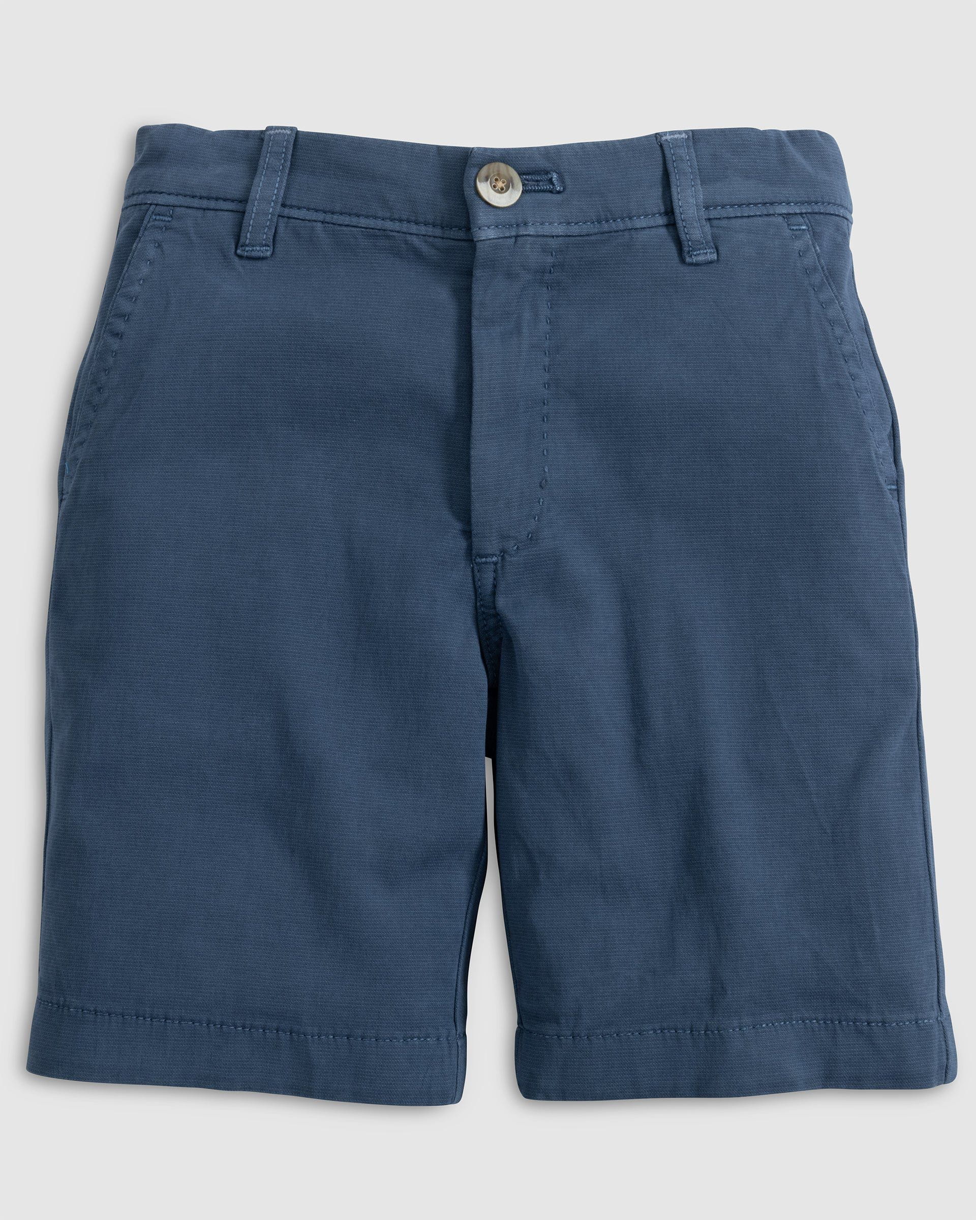 Johnnie-O Nassau Jr. Cotton Blend Shorts