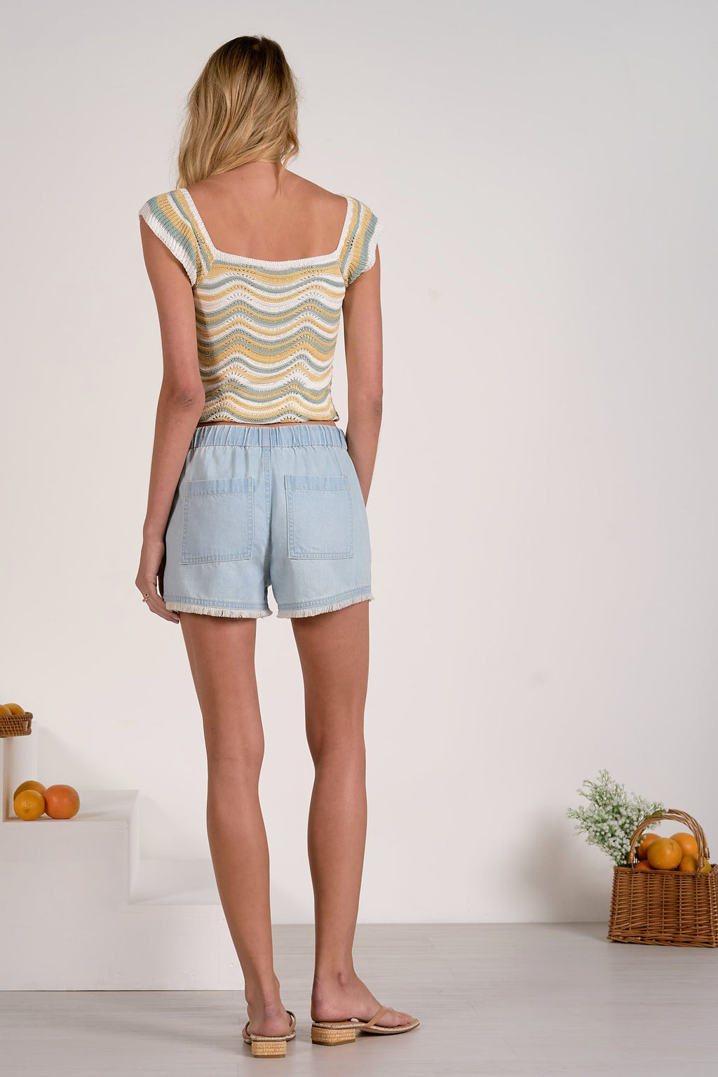 Jace Short Light Blue
