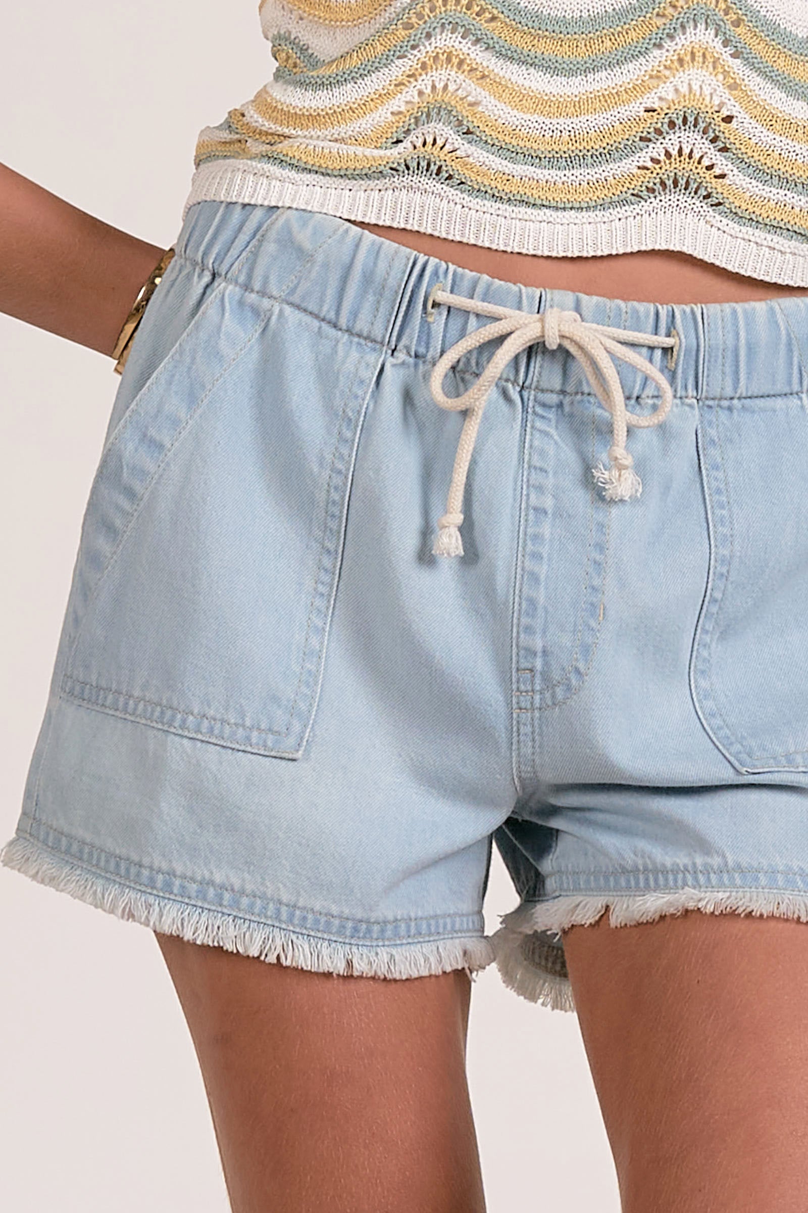 Jace Short Light Blue