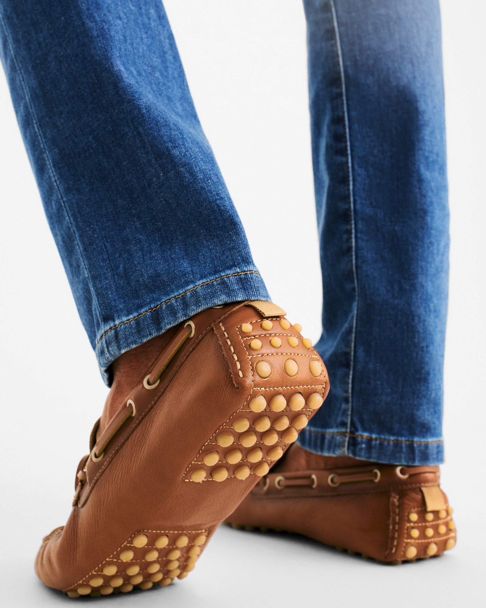 Johnnie-O Leather Getaway Driver, Cognac