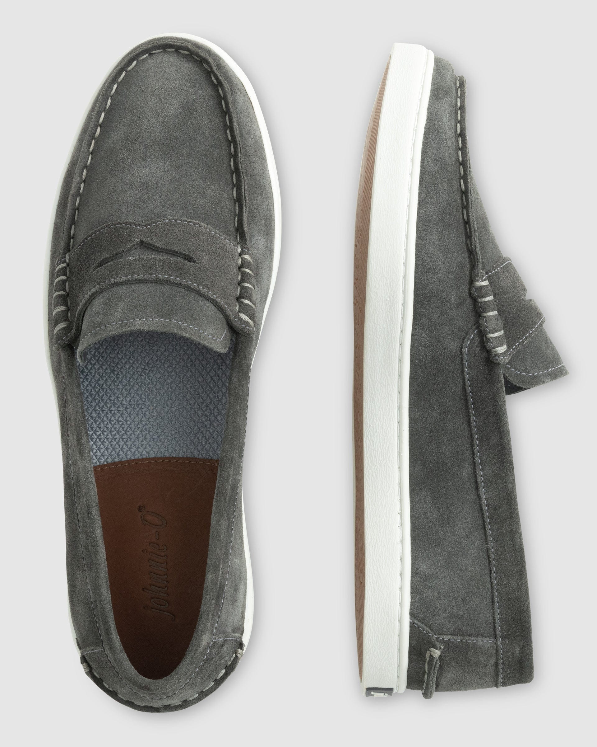 Johnnie-O Santa Monica Suede Moccasins