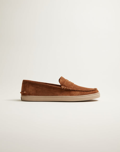 Johnnie-O Santa Monica Suede Moccasins – yachtwear.com display picture 1