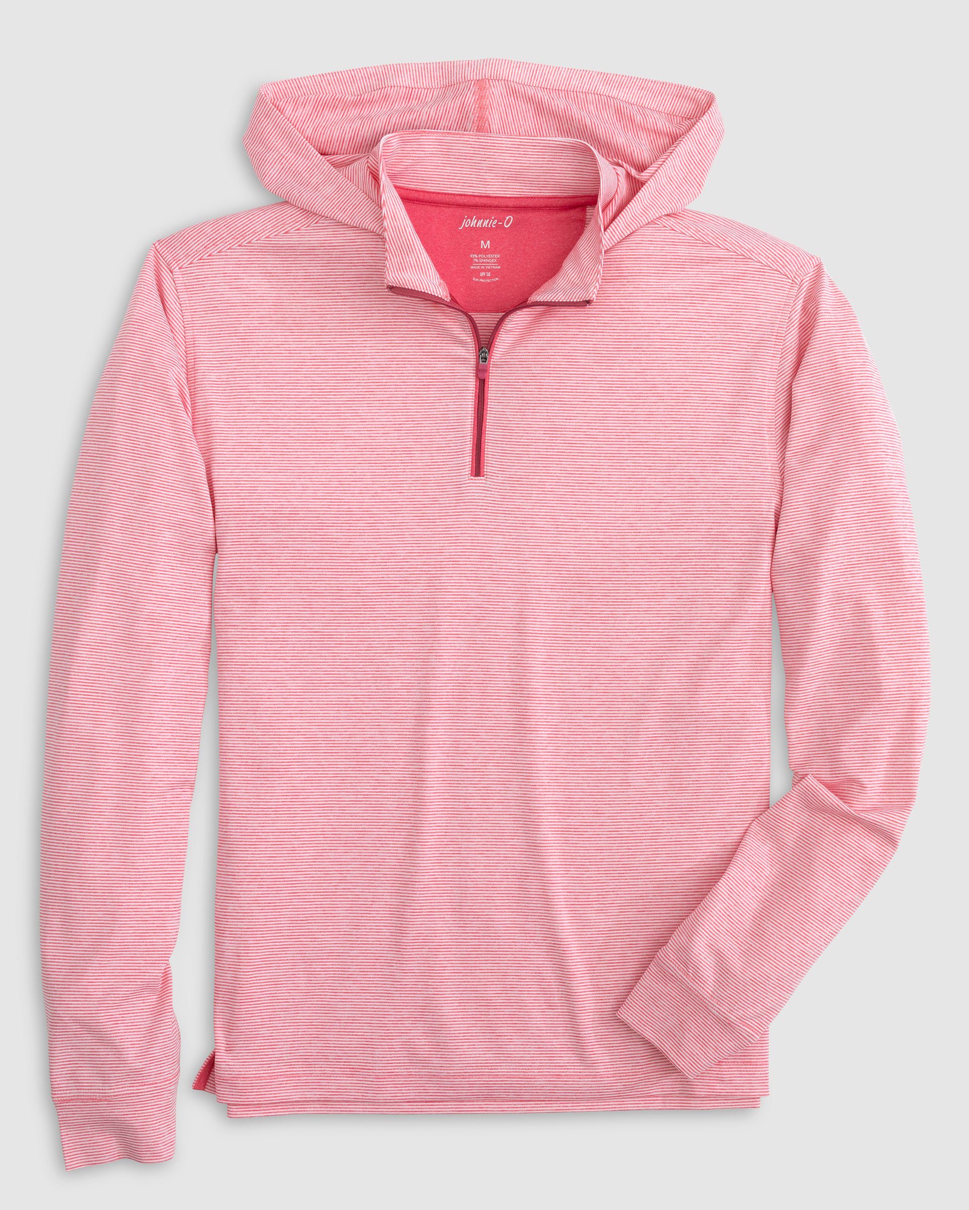Johnnie-O Hybrid Performance 1/4 Zip Hoodie