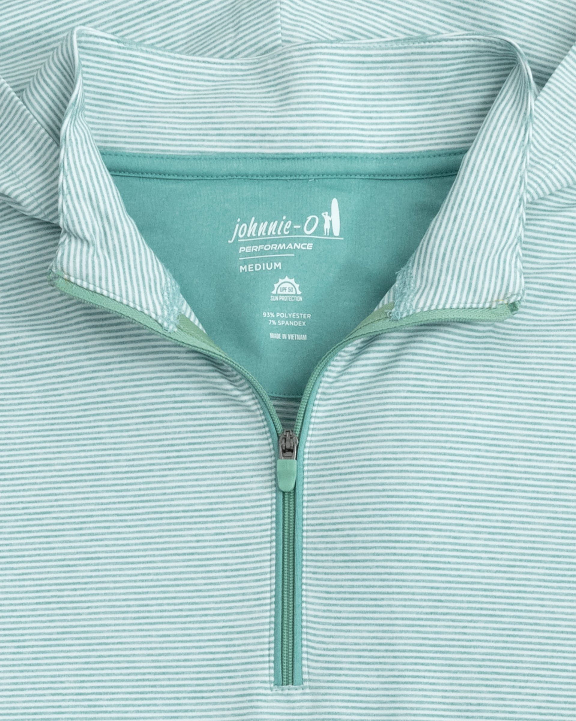 Johnnie-O Hybrid Performance 1/4 Zip Hoodie