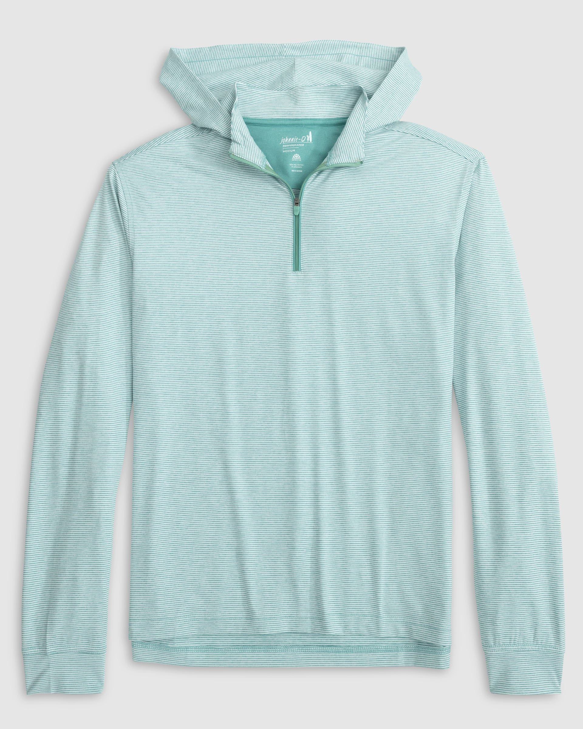Johnnie-O Hybrid Performance 1/4 Zip Hoodie