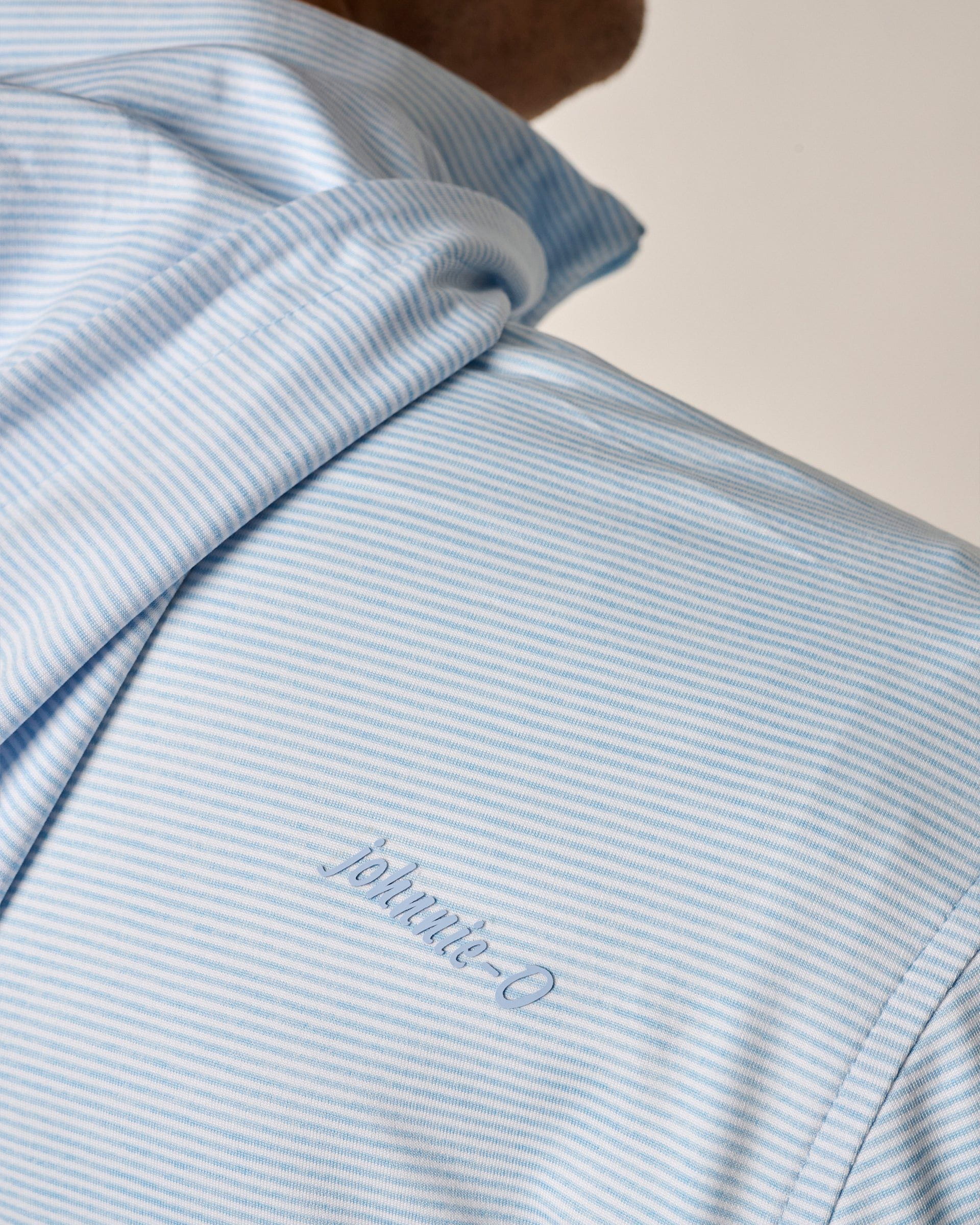 Johnnie-O Hybrid Performance 1/4 Zip Hoodie