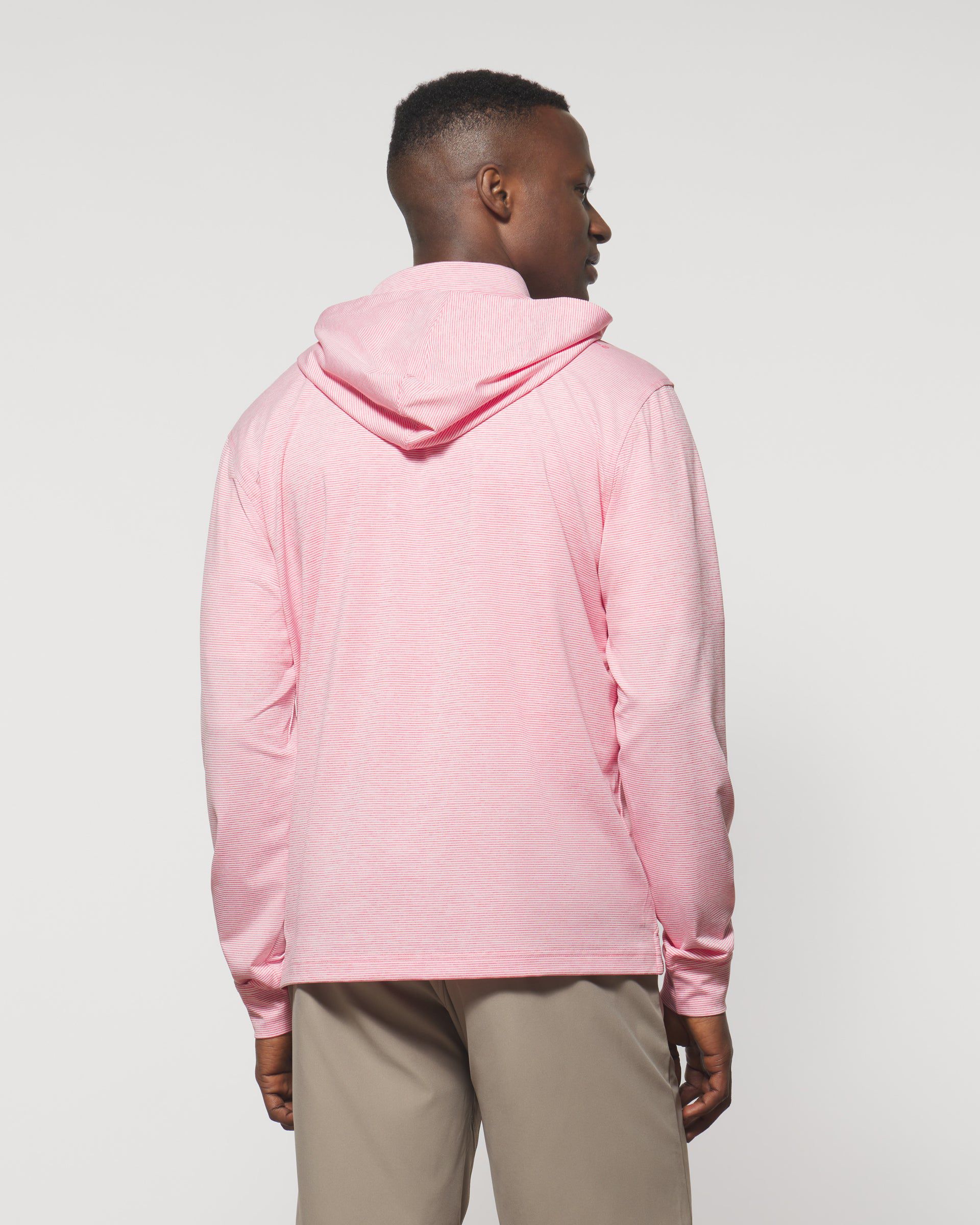 Johnnie-O Hybrid Performance 1/4 Zip Hoodie