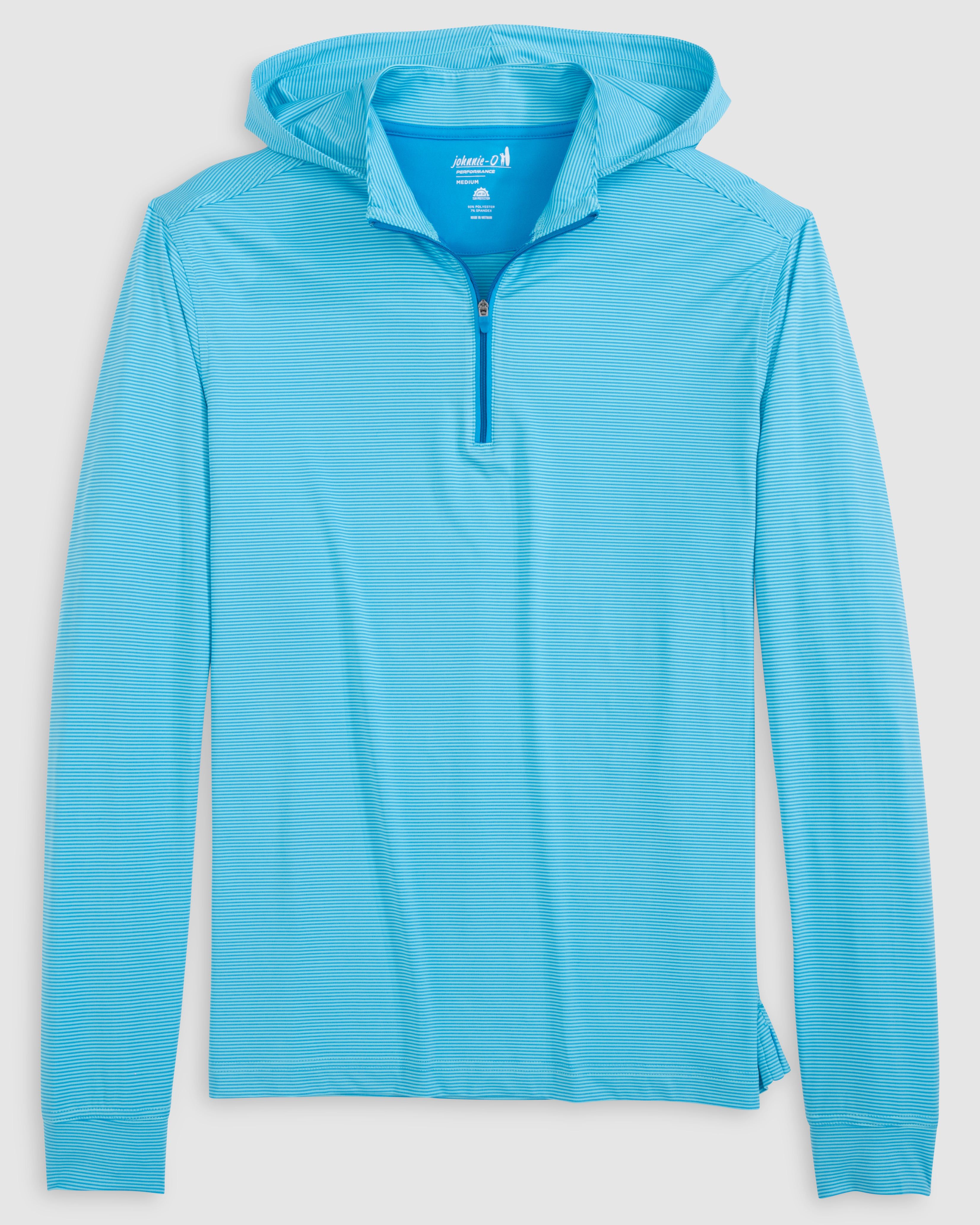 Johnnie-O Hybrid Performance 1/4 Zip Hoodie