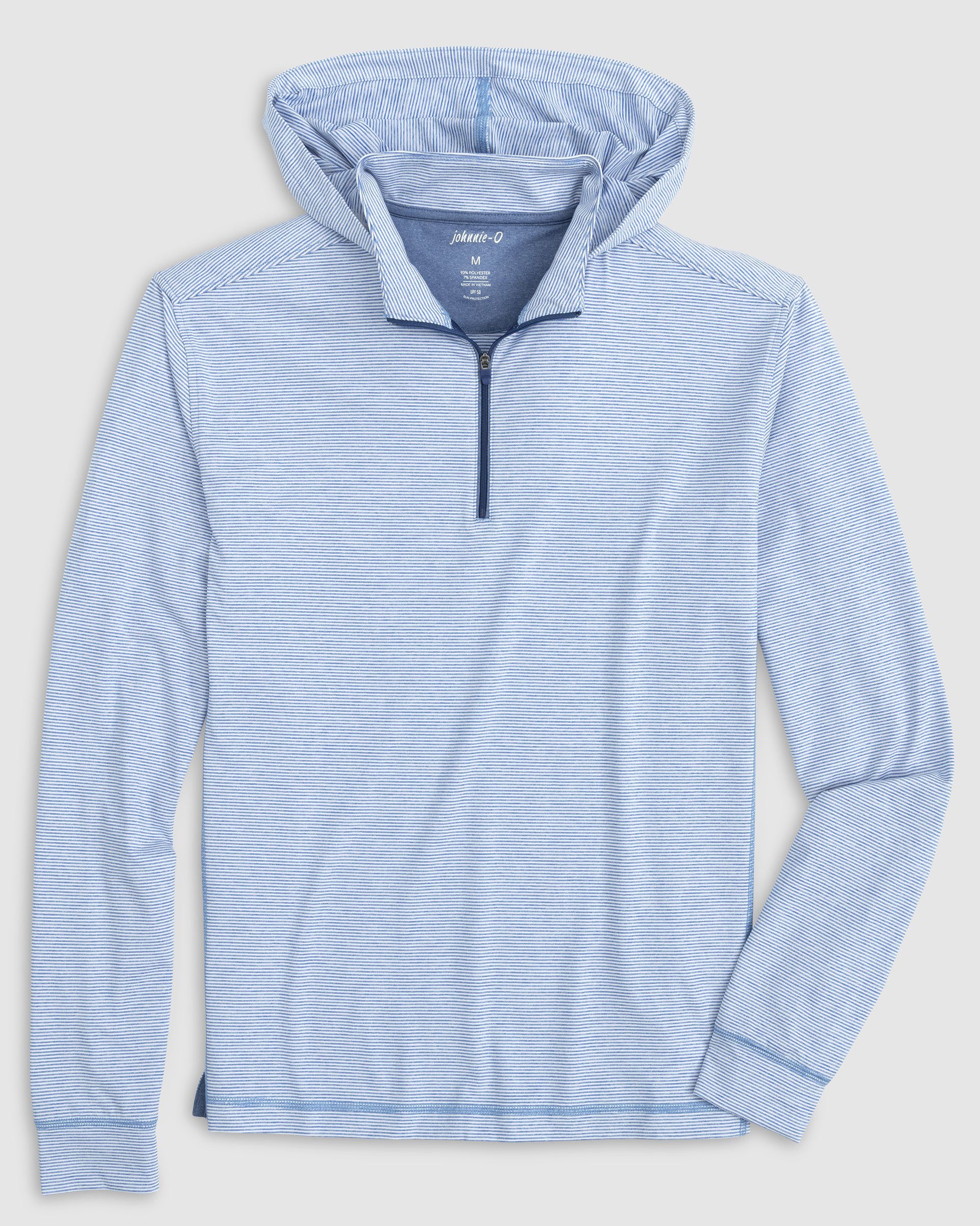 Johnnie-O Hybrid Performance 1/4 Zip Hoodie