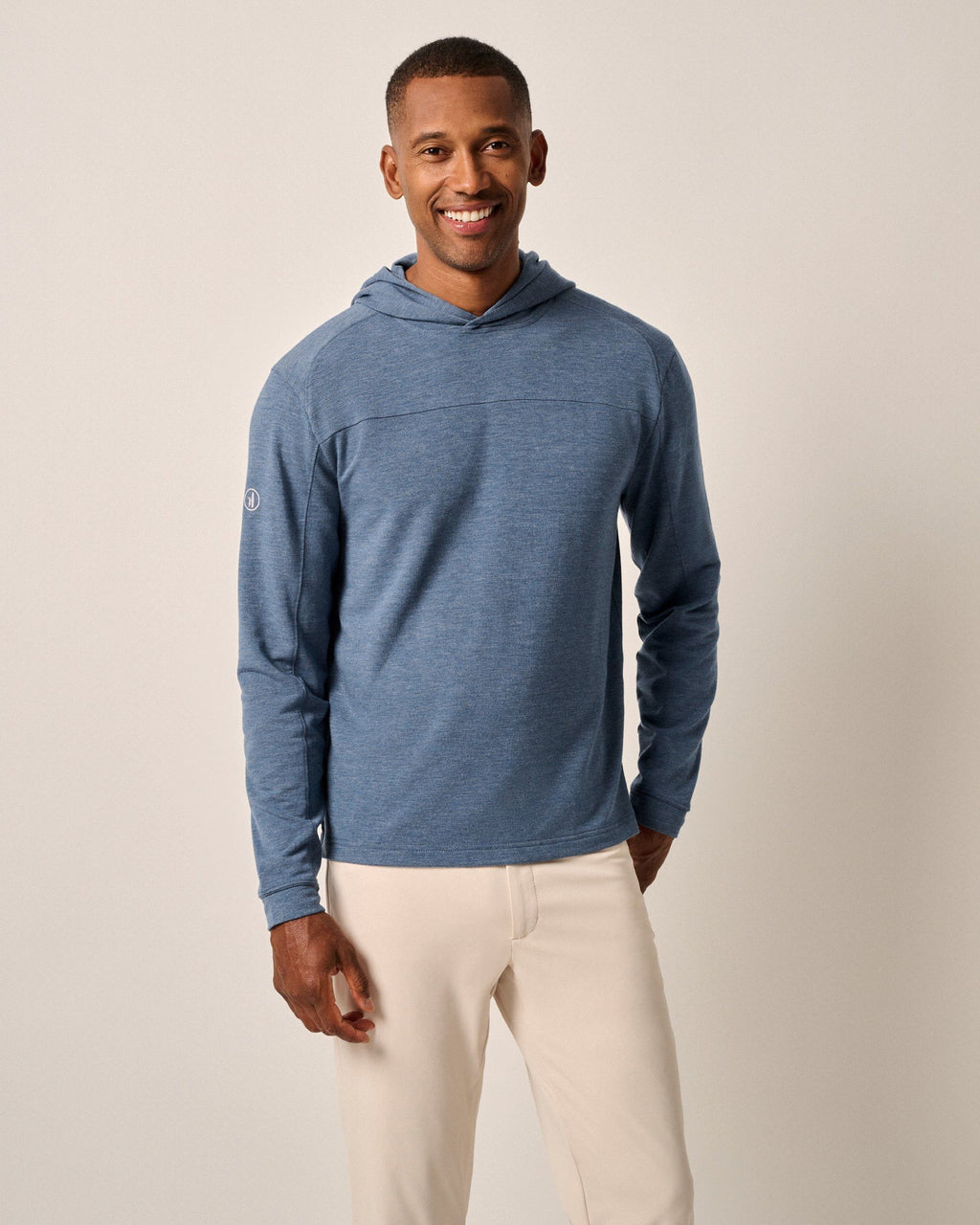 Johnnie-O Remmy Midweight Performance Hoodie, Lake