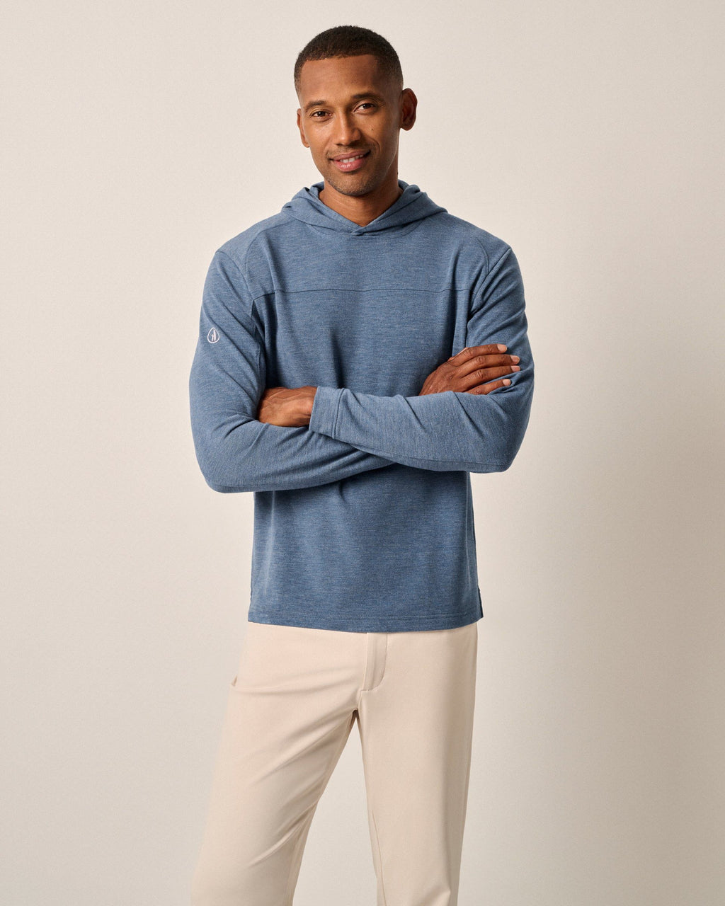 Johnnie-O Remmy Midweight Performance Hoodie, Lake
