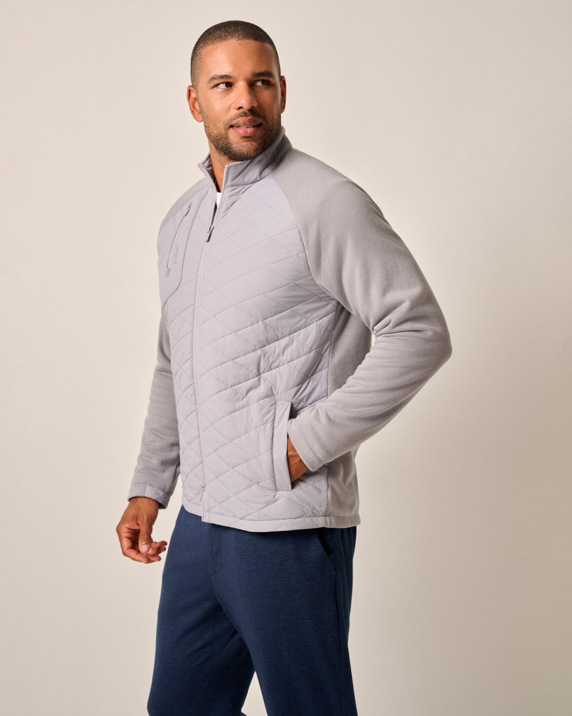 Johnnie-O Weller Lightweight Performance Fleece Jacket