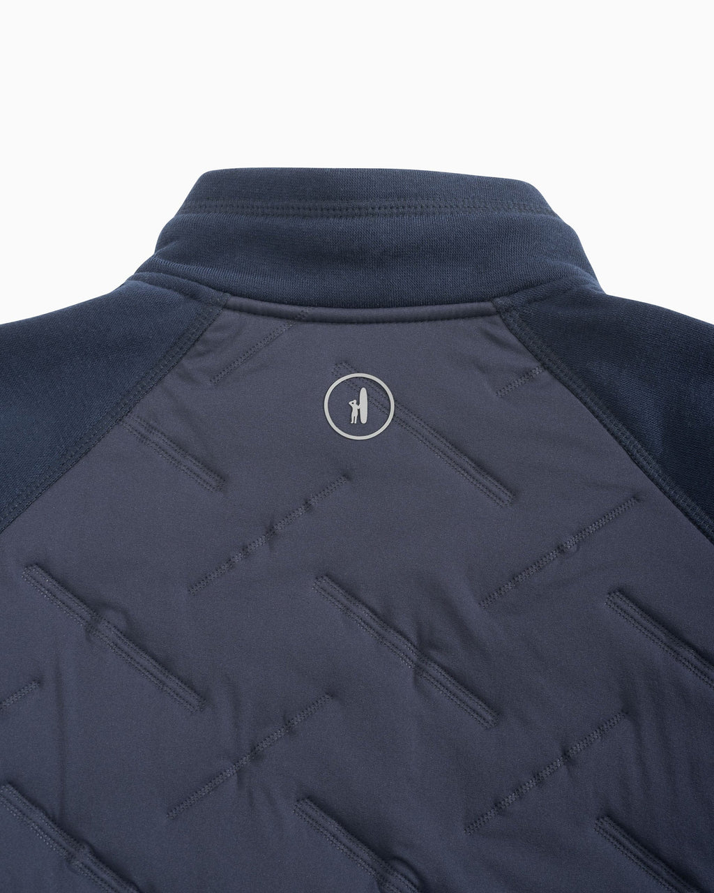 Johnnie-O Mario Mixed Media Jacket Charcoal