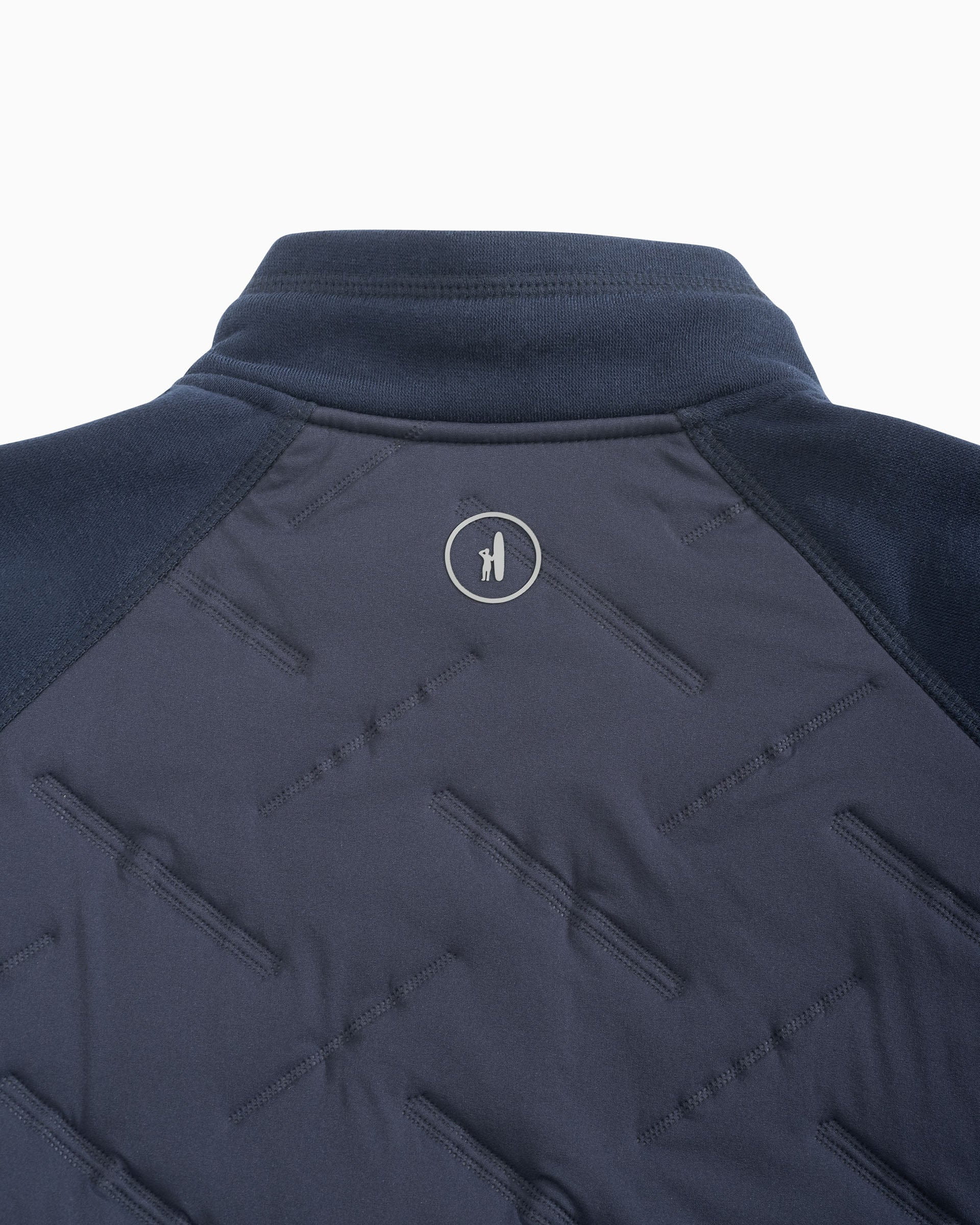 Johnnie-O Mario Mixed Media Jacket Charcoal