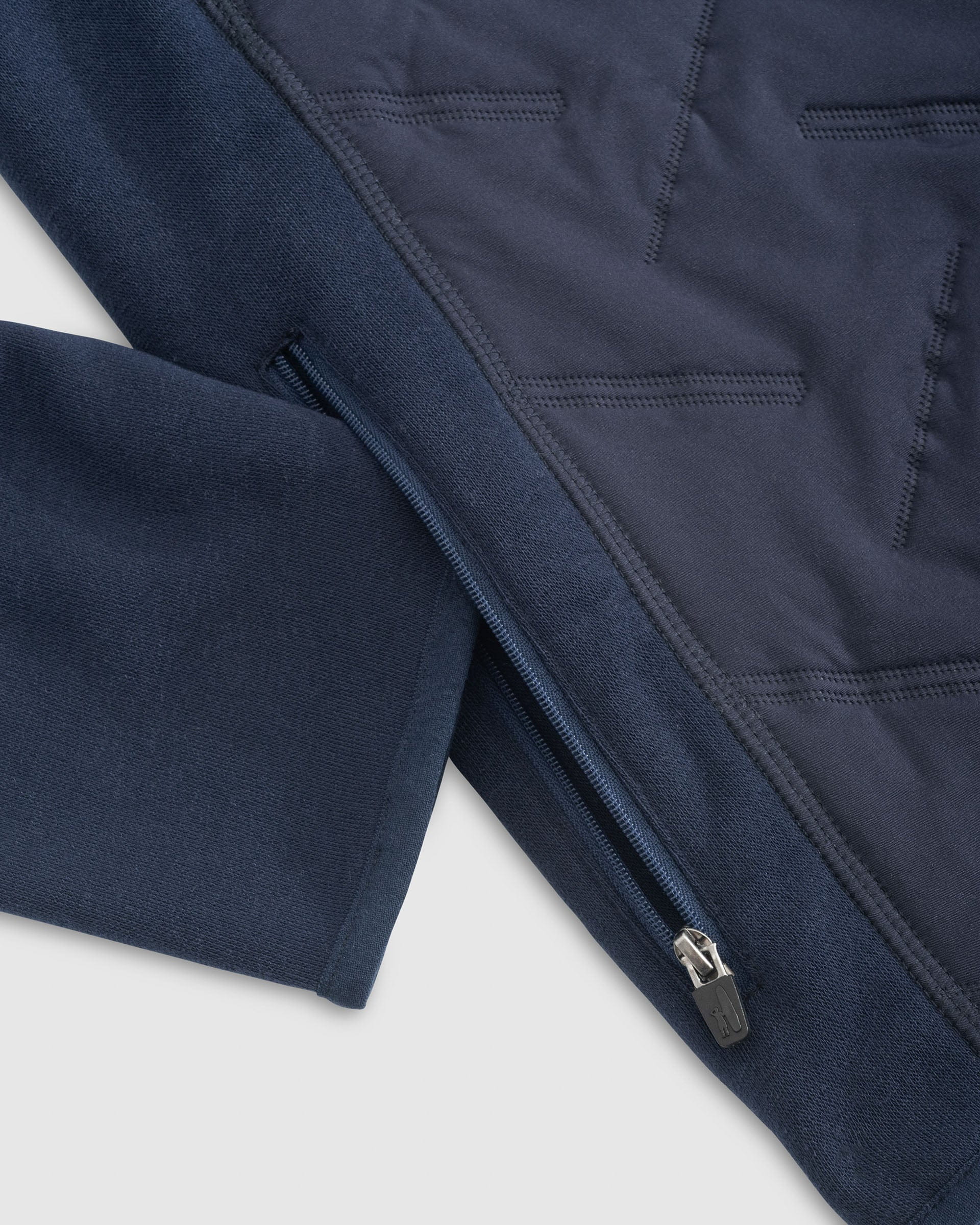 Johnnie-O Mario Mixed Media Jacket Charcoal