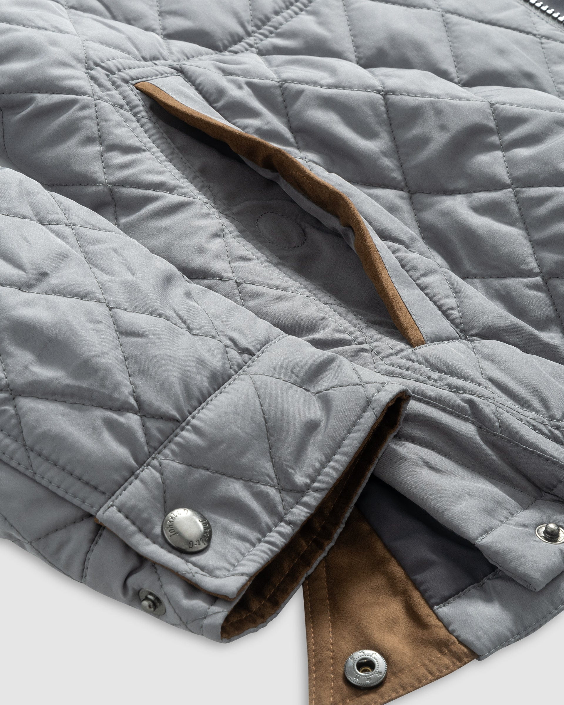 Johnnie-O Juno Quilted Snap Jacket
