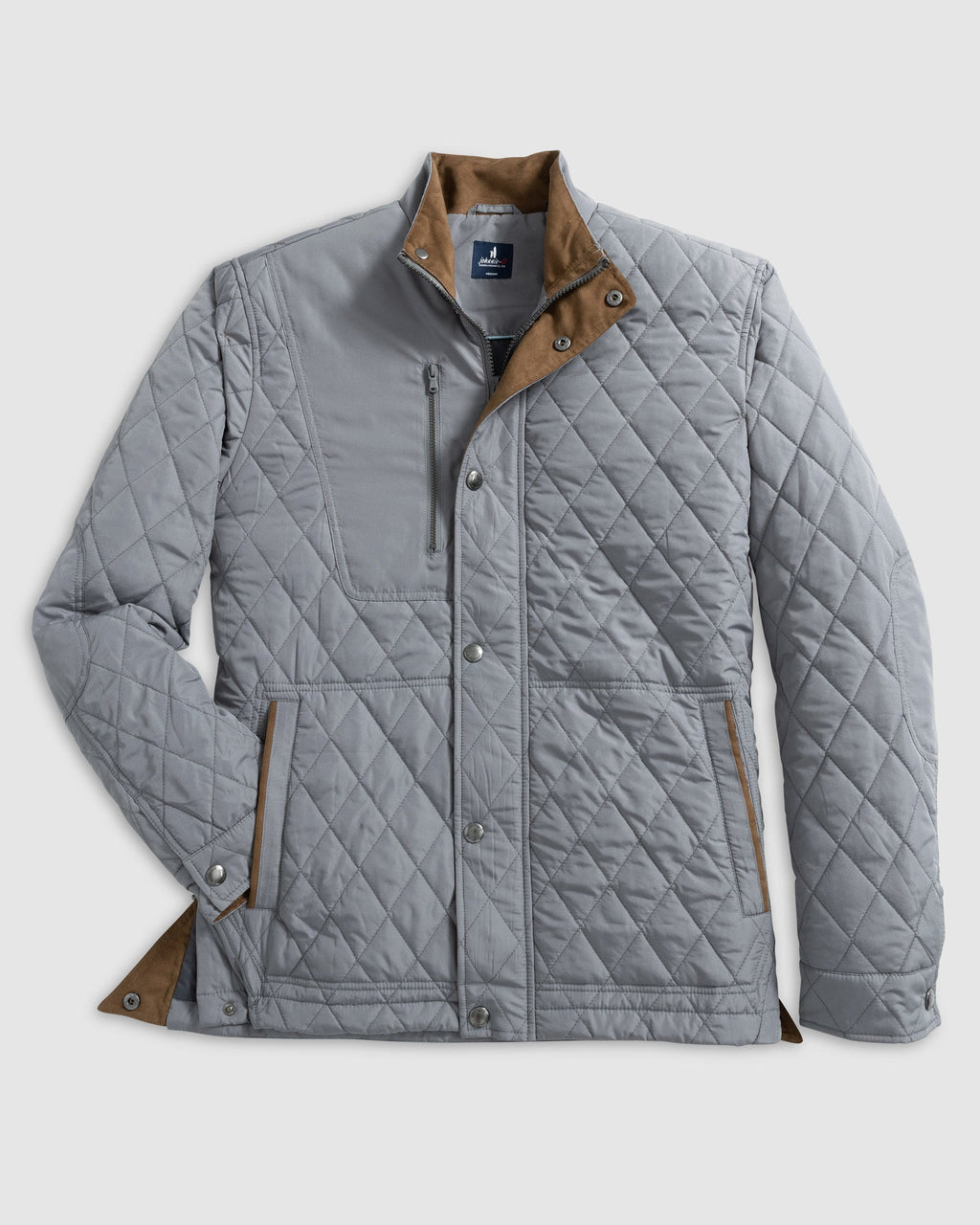 Johnnie-O Juno Quilted Snap Jacket