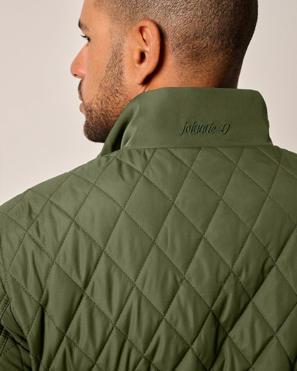 Johnnie-O Juno Quilted Snap Jacket