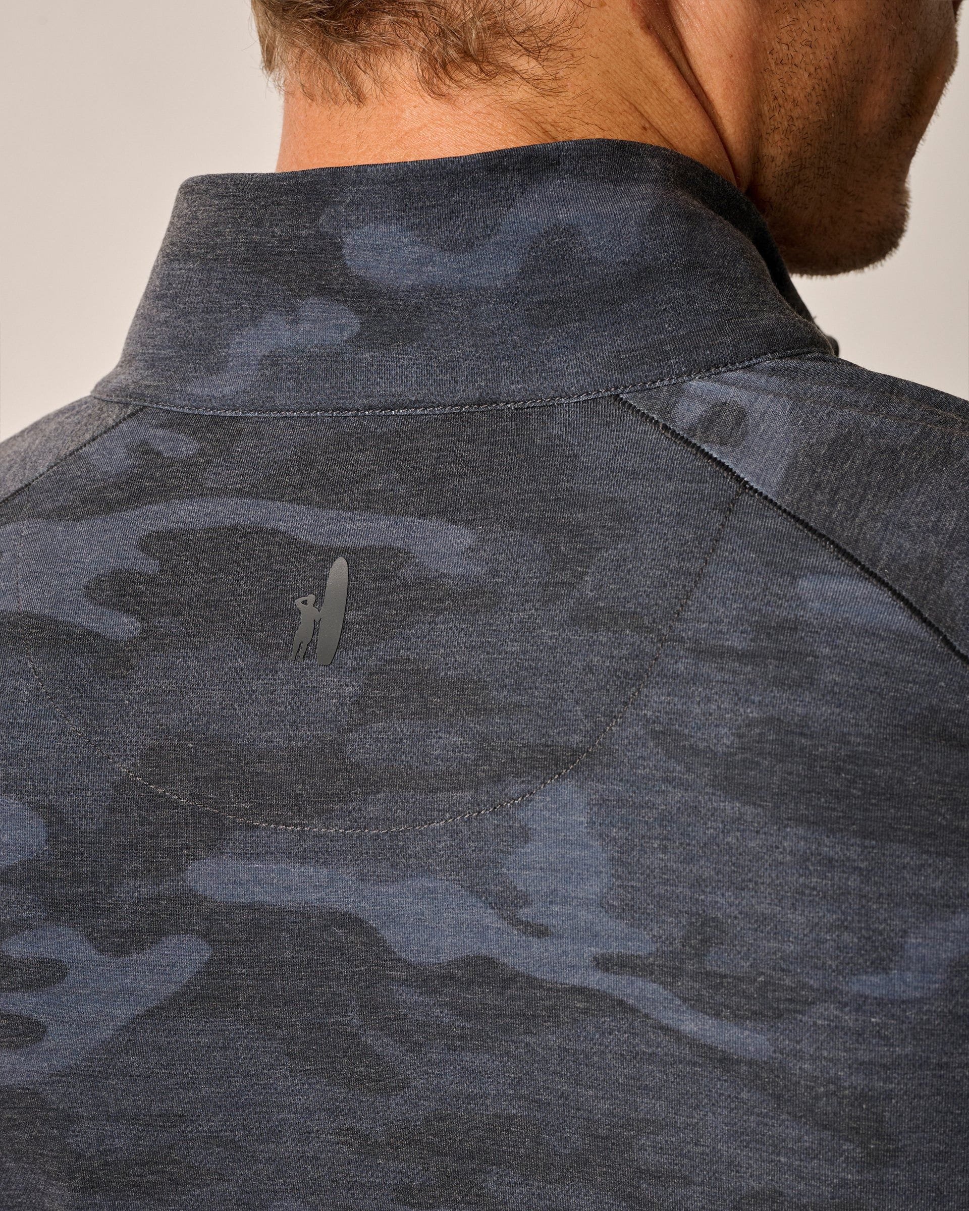 Johnnie-O Patton Performance Camo 1/4 Zip Pullover